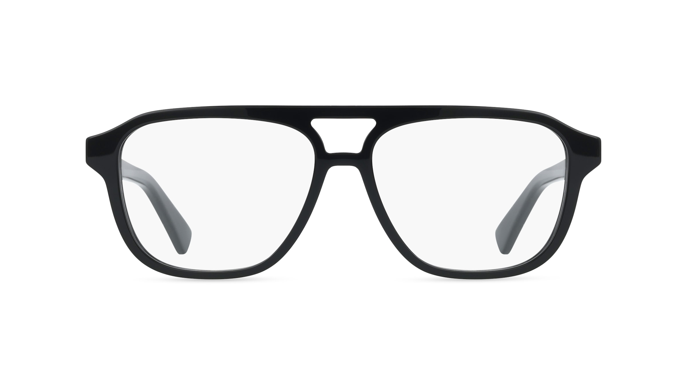 Bottega Veneta BV1294O Herren-Brille inkl. Gläser Vollrand Pilot Acetat-Gestell 56/15/145, schwarz