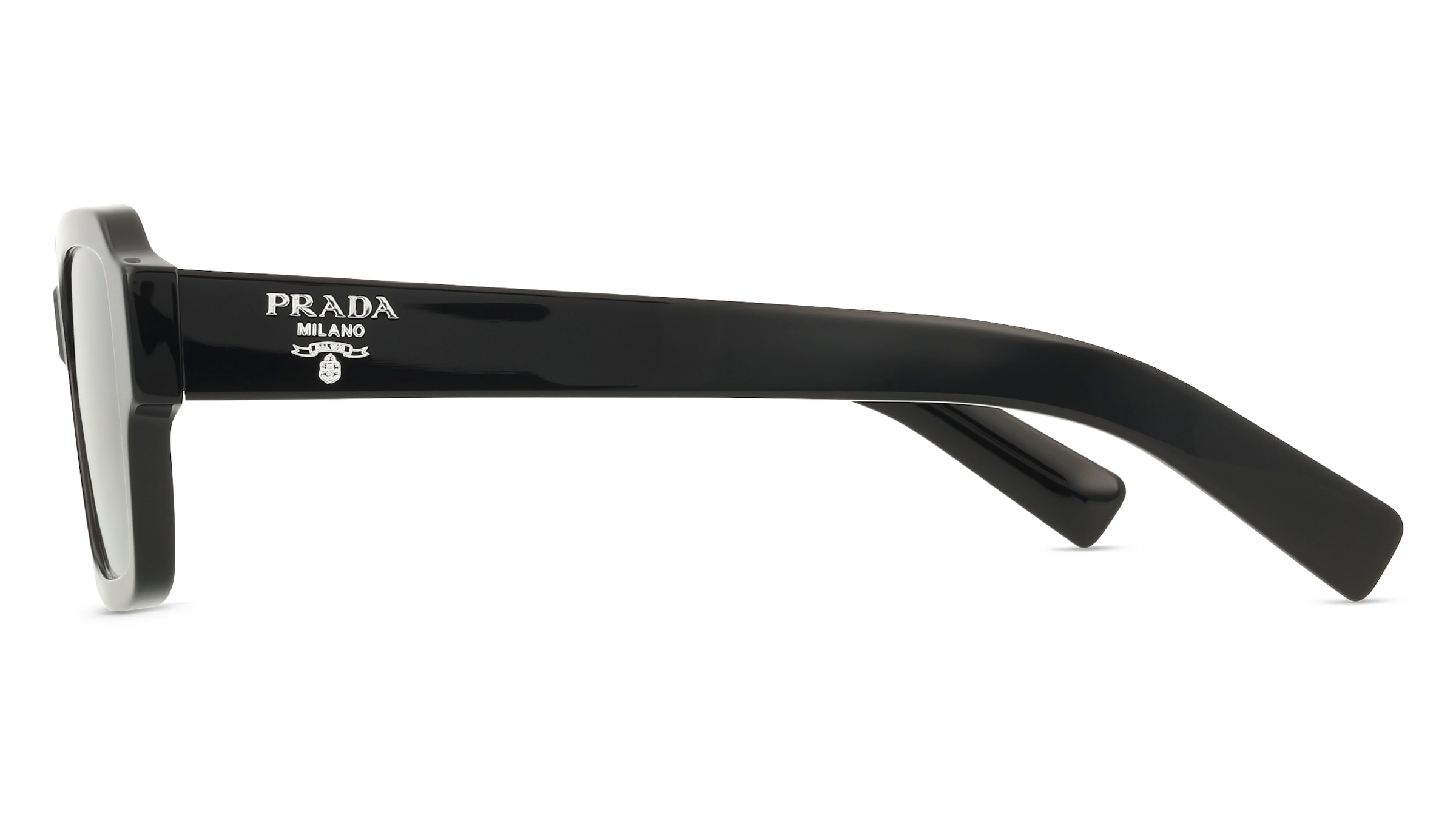Thumbnail - Prada PR 02ZS Herren-Sonnenbrille Vollrand Quadratisch Acetat-Gestell, schwarz