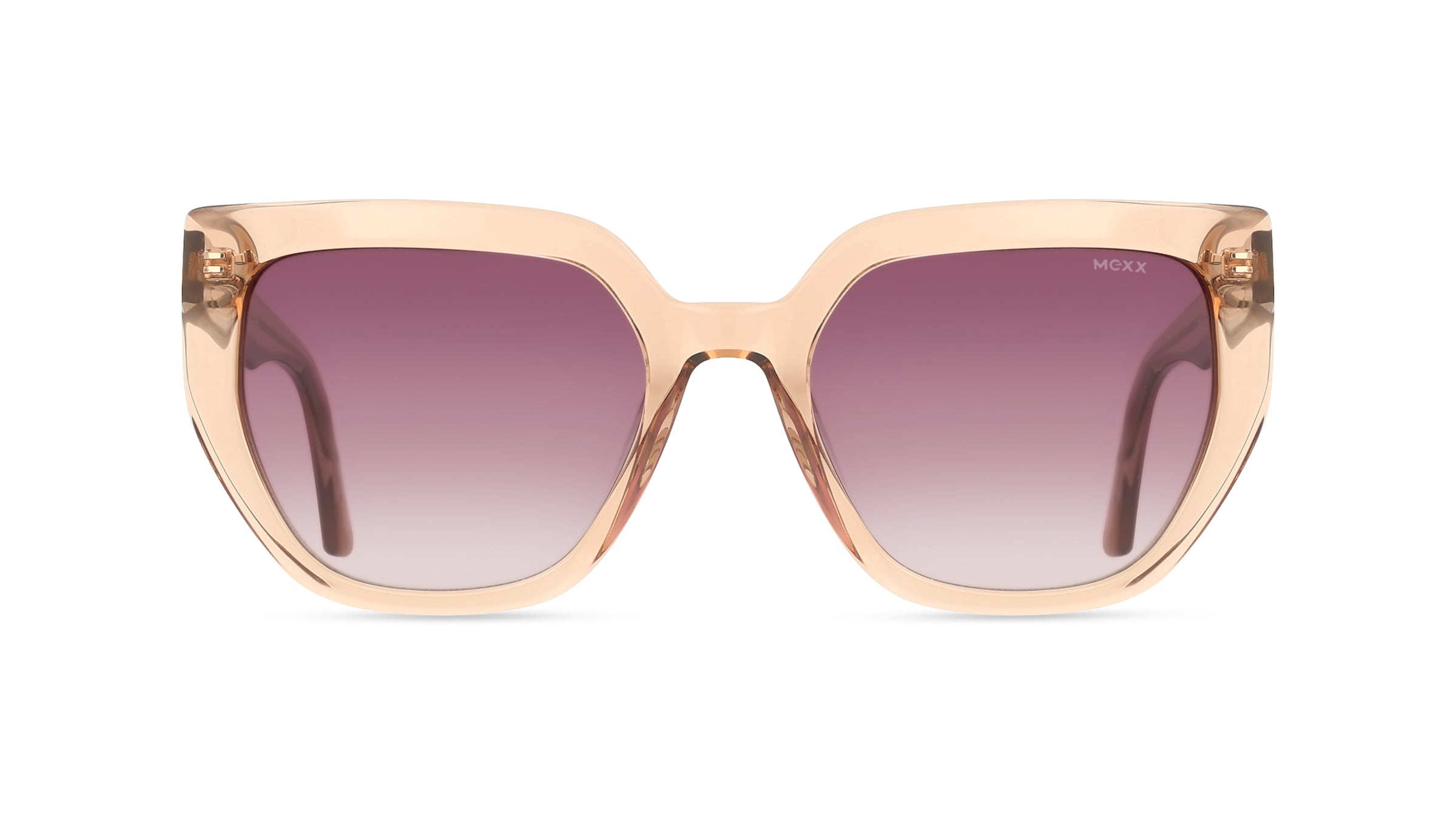 Mexx Eyes 6566 Damen-Sonnenbrille Vollrand Cat Eye Kunststoff-Gestell, gelb