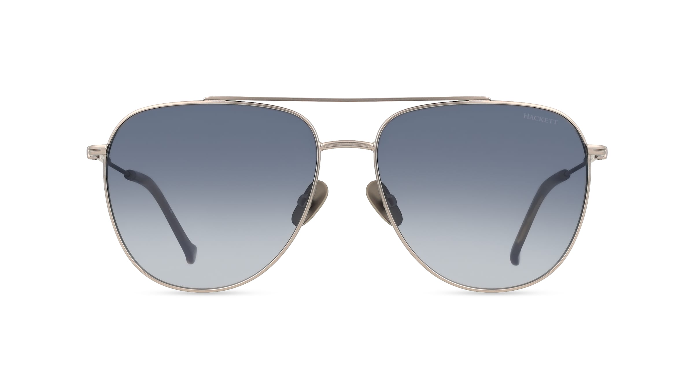 Hackett HE924 Herren-Sonnenbrille Vollrand Eckig Metall-Gestell, grau