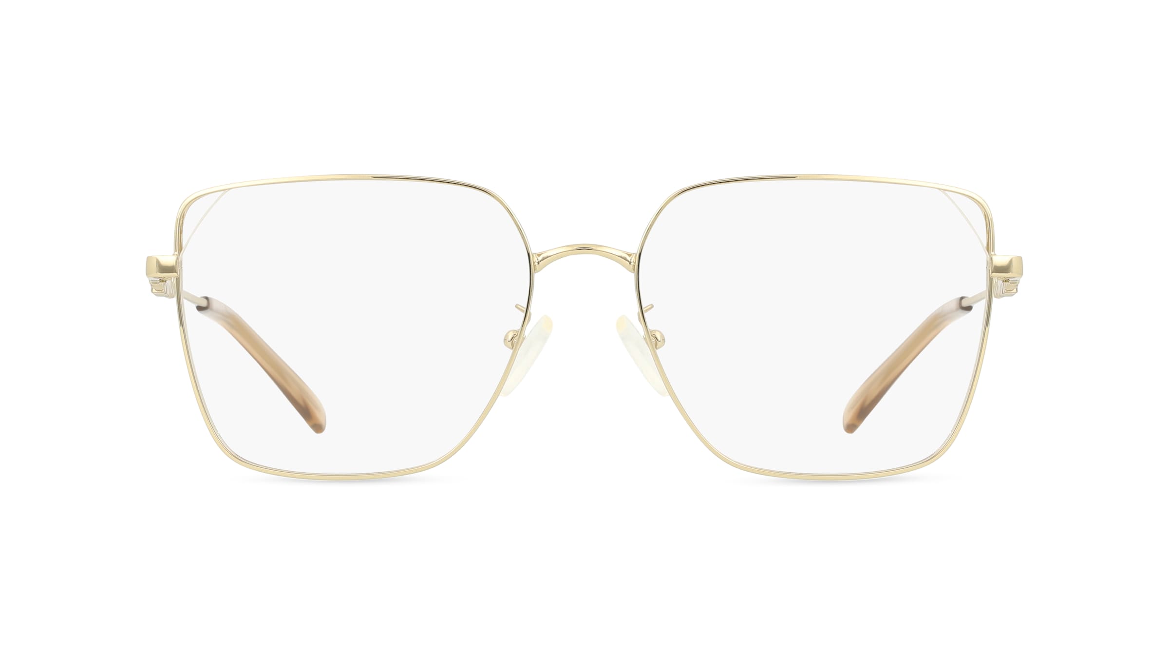 Michael Kors 0MK3083D DALI Damen-Brille inkl. Gläser Vollrand Eckig Metall-Gestell 56mm/17mm/145mm, gold