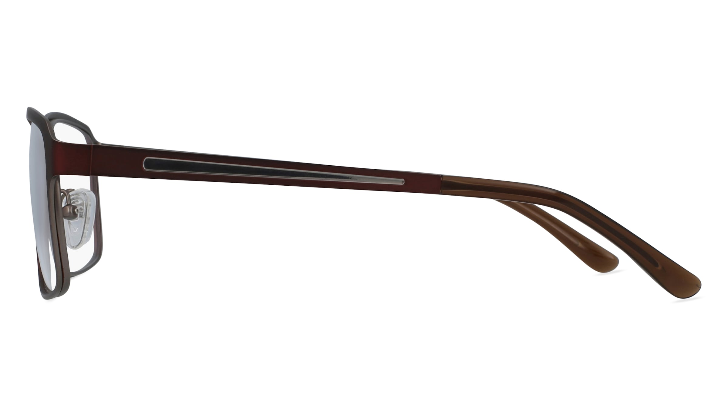 Thumbnail - Fielmann CY 007 FLEX CL Herren-Brille inkl. Gläser Vollrand Eckig Edelstahl-Gestell 58mm/15mm/140mm, grau