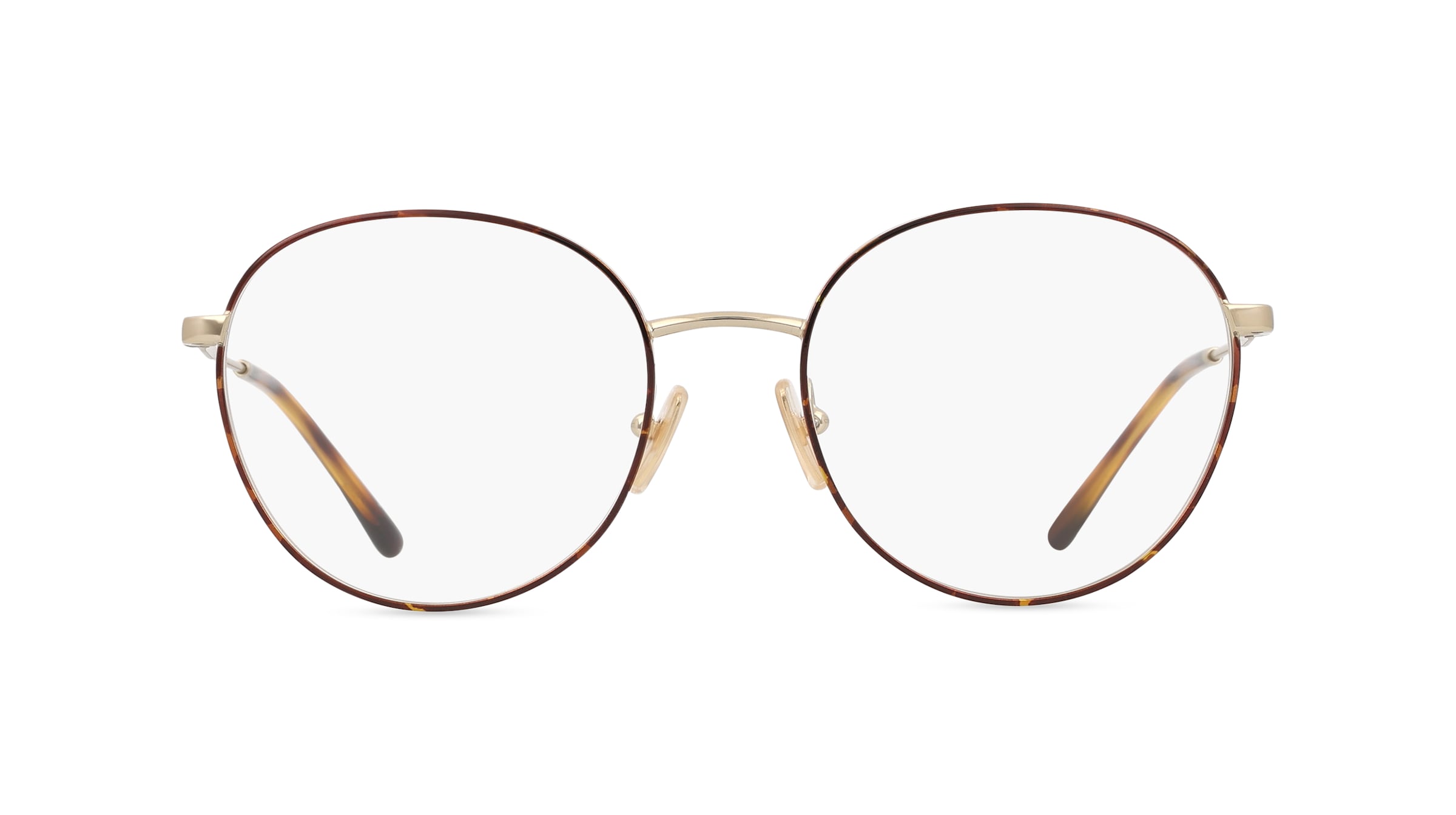 Vogue VO4280 Damen-Brille inkl. Gläser Vollrand Panto Metall-Gestell 52mm/18mm/140mm, braun