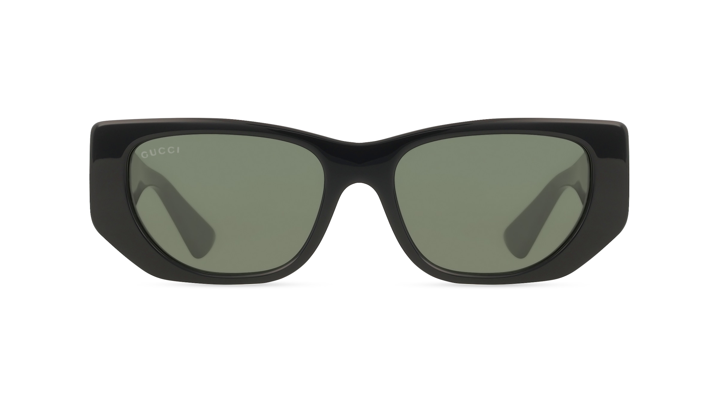Gucci GG1959S Damen-Sonnenbrille Vollrand Cat Eye Acetat-Gestell, schwarz