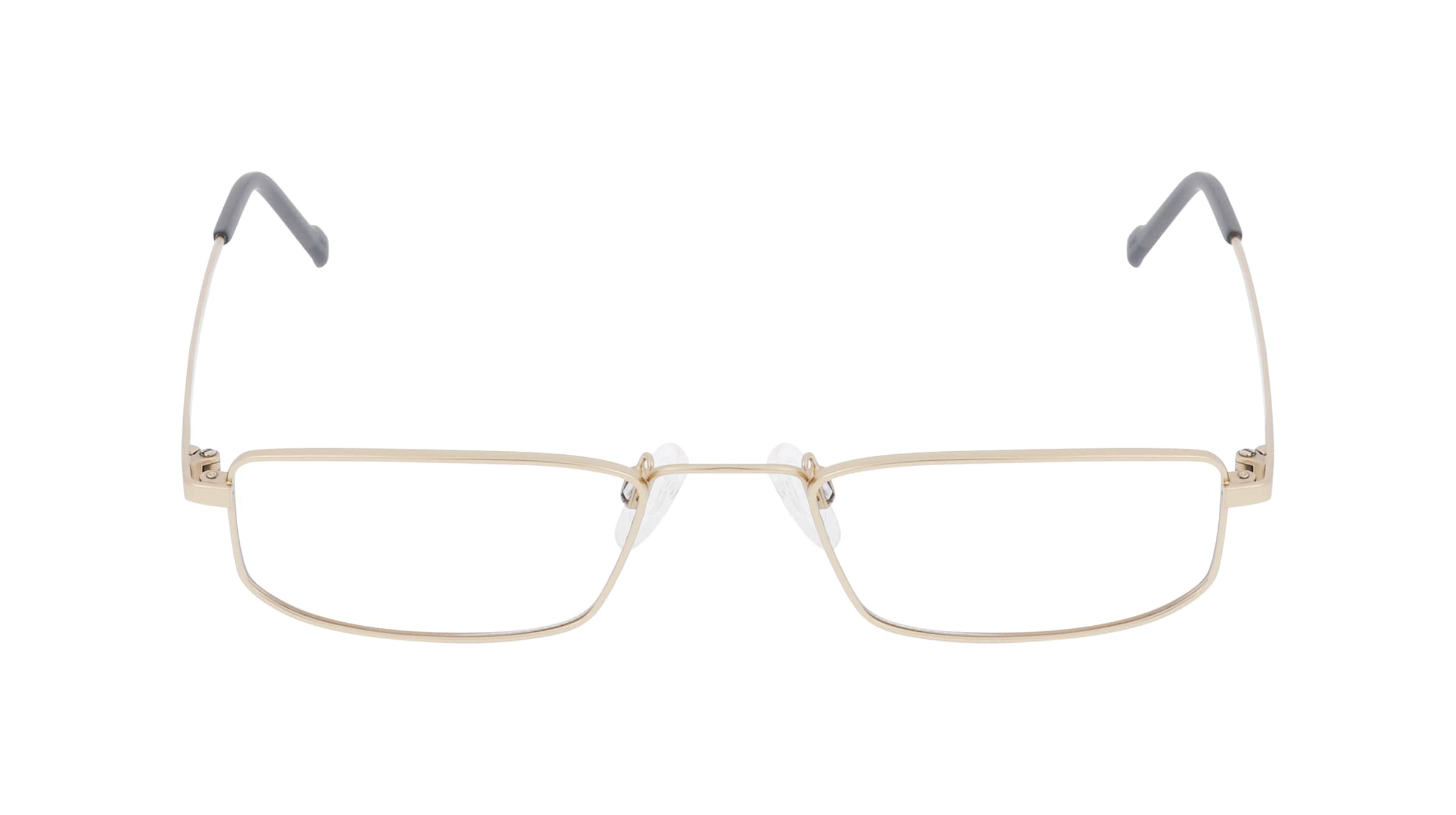 Titanflex 820955 Herren-Brille inkl. Gläser Vollrand Eckig Titan-Gestell 51mm/22mm/150mm, gold