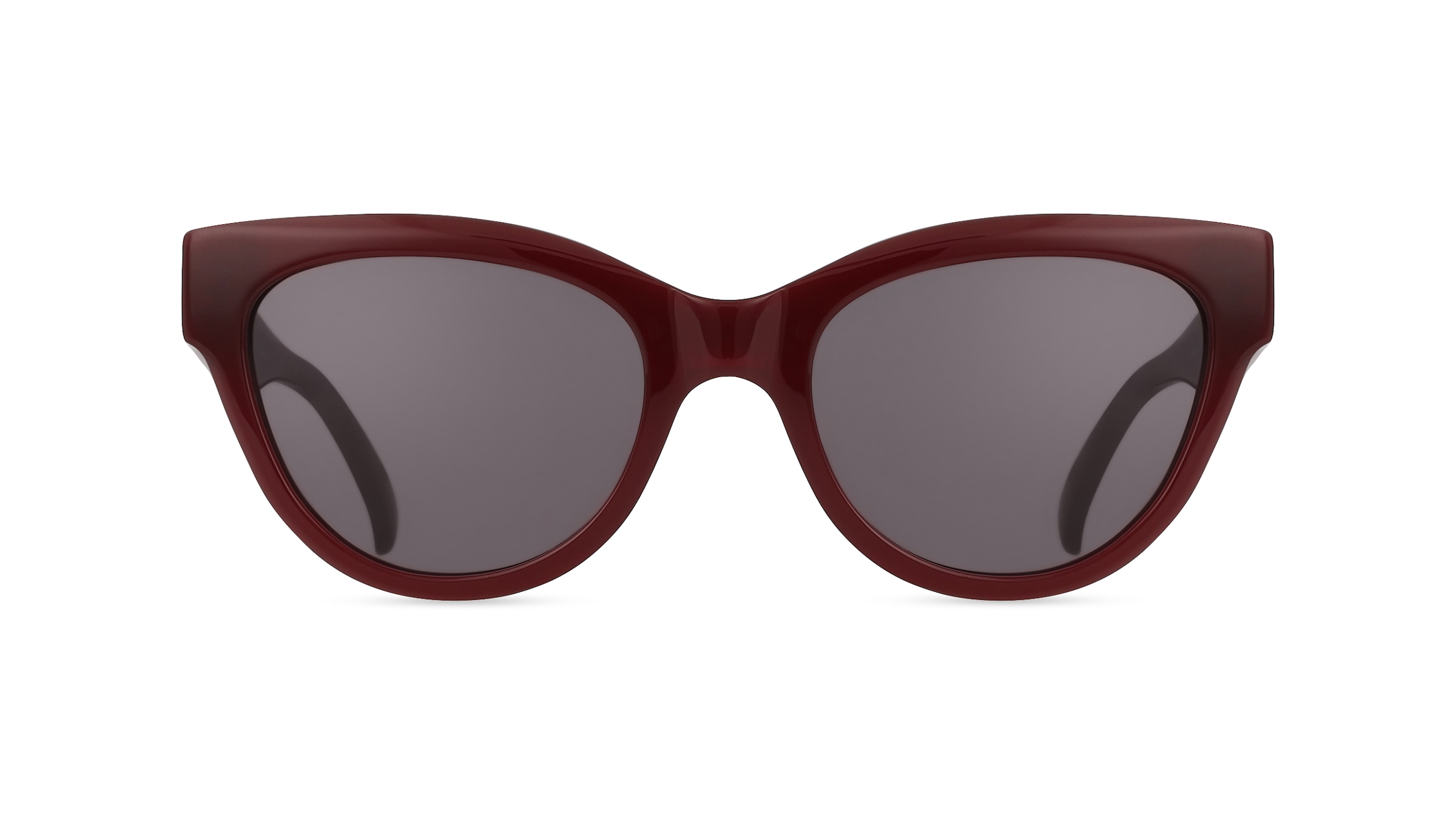 Fielmann LN 059 SUN FA VIOLA Damen-Sonnenbrille Vollrand Butterfly Acetat-Gestell, rot