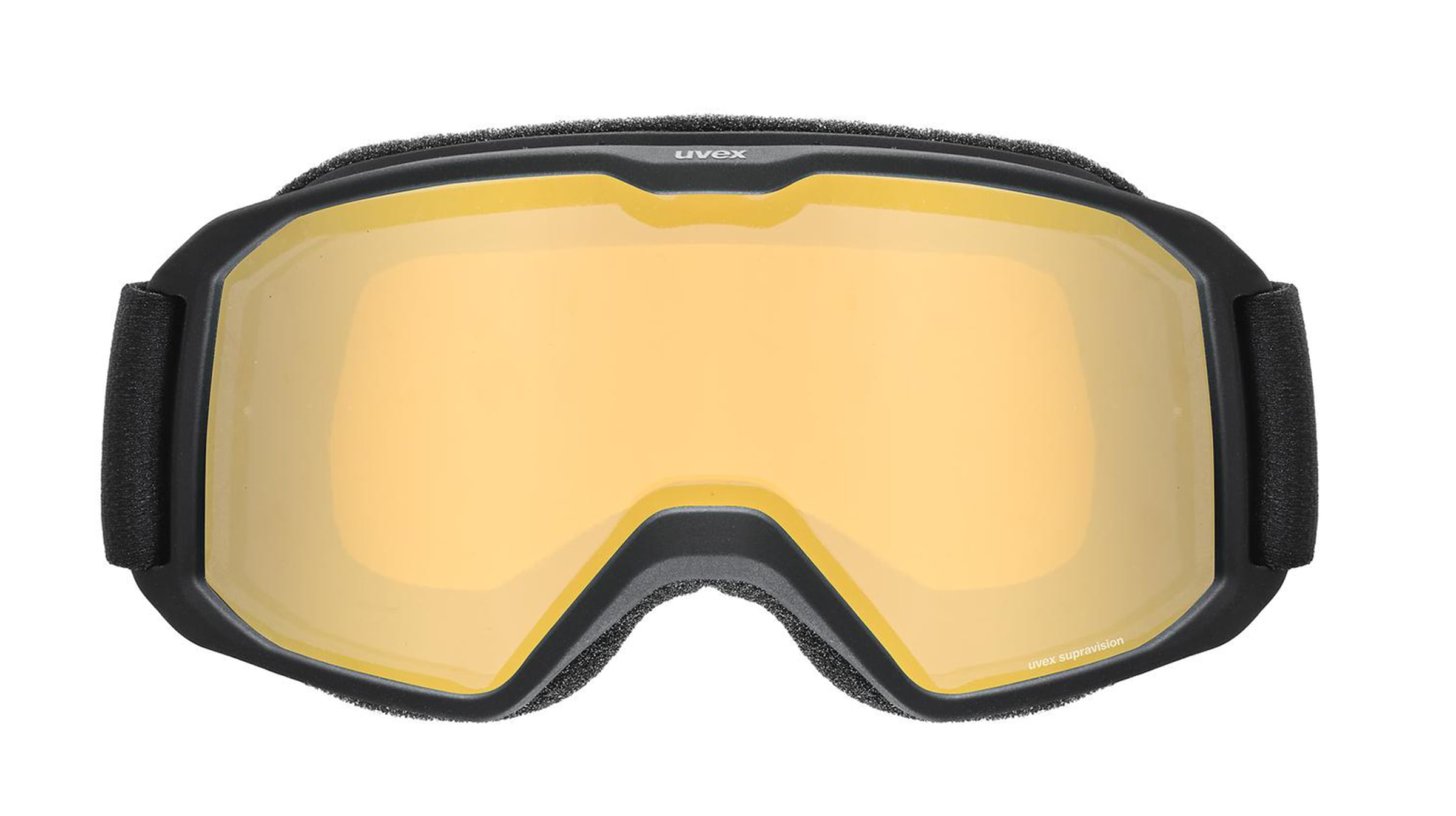 Uvex ELEMNT FM Unisex-Skibrille Vollrand Monoscheibe Kunststoff-Gestell, schwarz