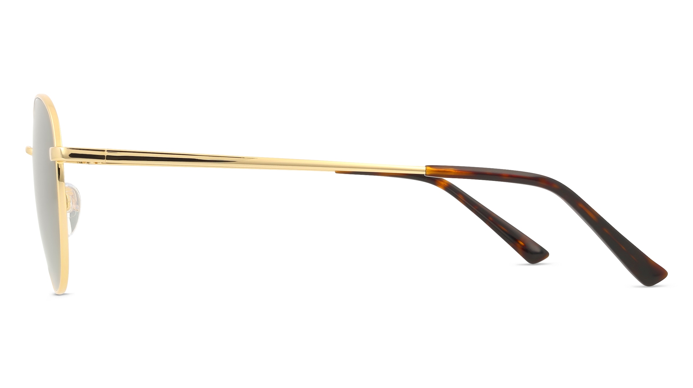 Thumbnail - Fielmann BD 600 SUN CL BO Unisex-Sonnenbrille Vollrand Panto Edelstahl-Gestell, gelb