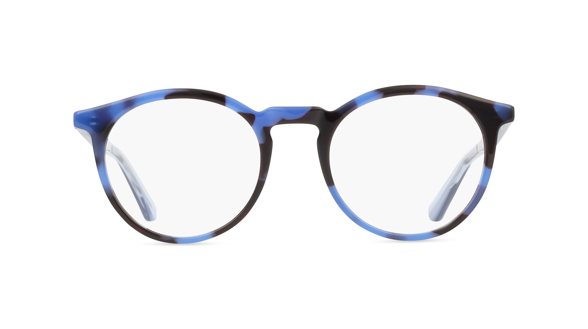 Calvin Klein CK23515 Unisex-Brille inkl. Gläser Vollrand Rund Kunststoff-Gestell 50mm/20mm/140mm, blau