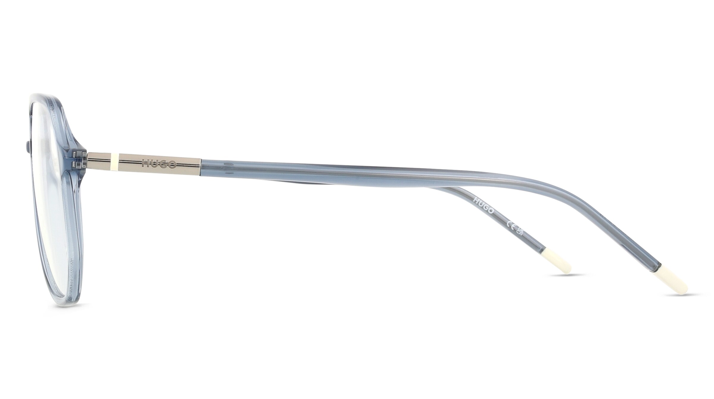 Thumbnail - Hugo HG1376 Herren-Brille inkl. Gläser Vollrand Pilot Acetat-Gestell 56/14/145, blau