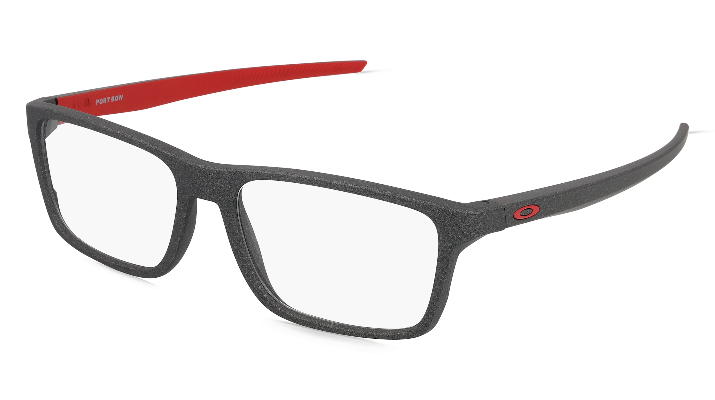 Oakley OX8164 Herren-Brille inkl. Gläser Vollrand Quadratisch Kunststoff-Gestell 53/17/141, Grau