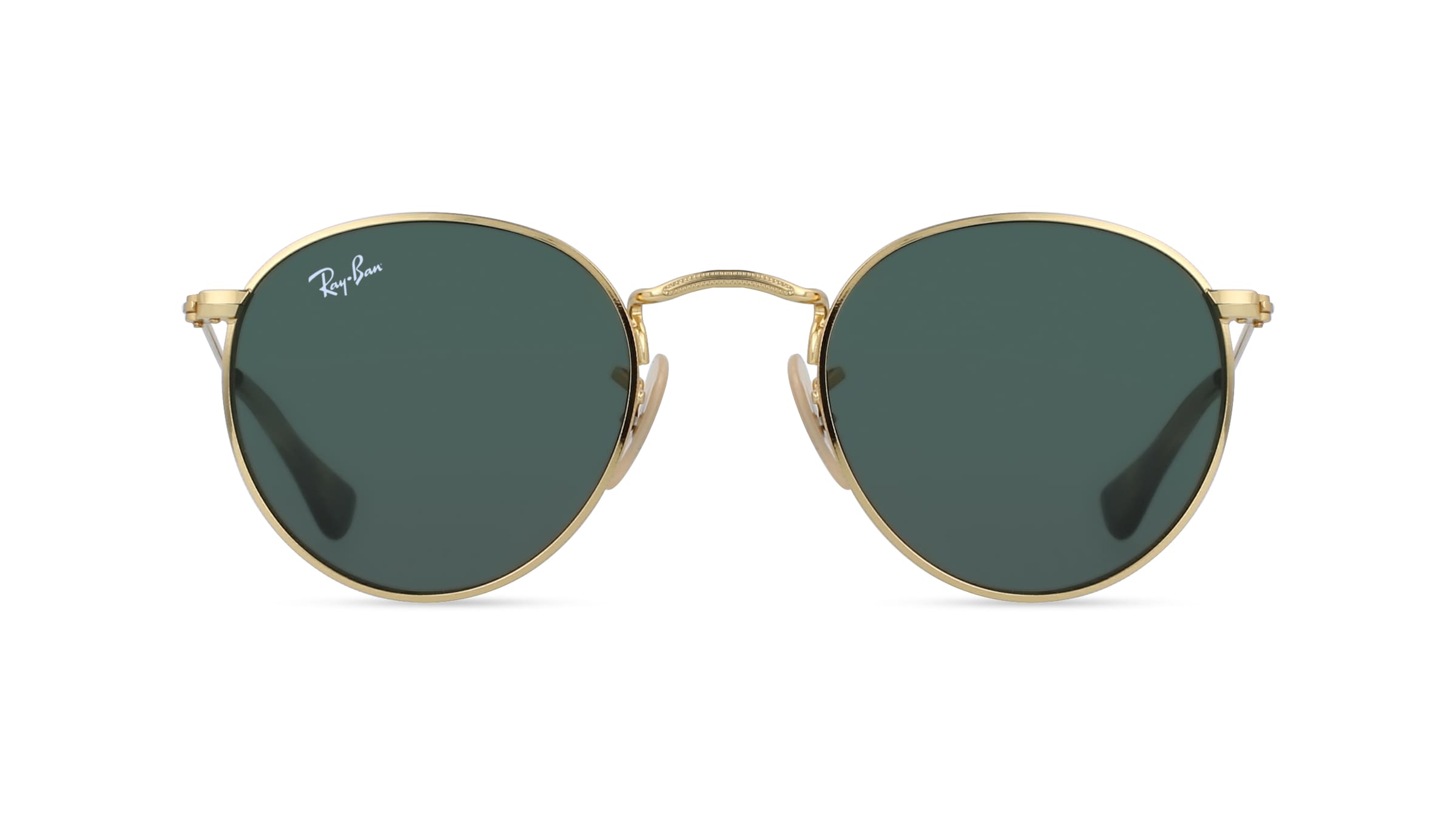 Ray-Ban Junior RJ 9547S ROUND Kinder-Sonnenbrille Vollrand Rund Metall-Gestell, gold