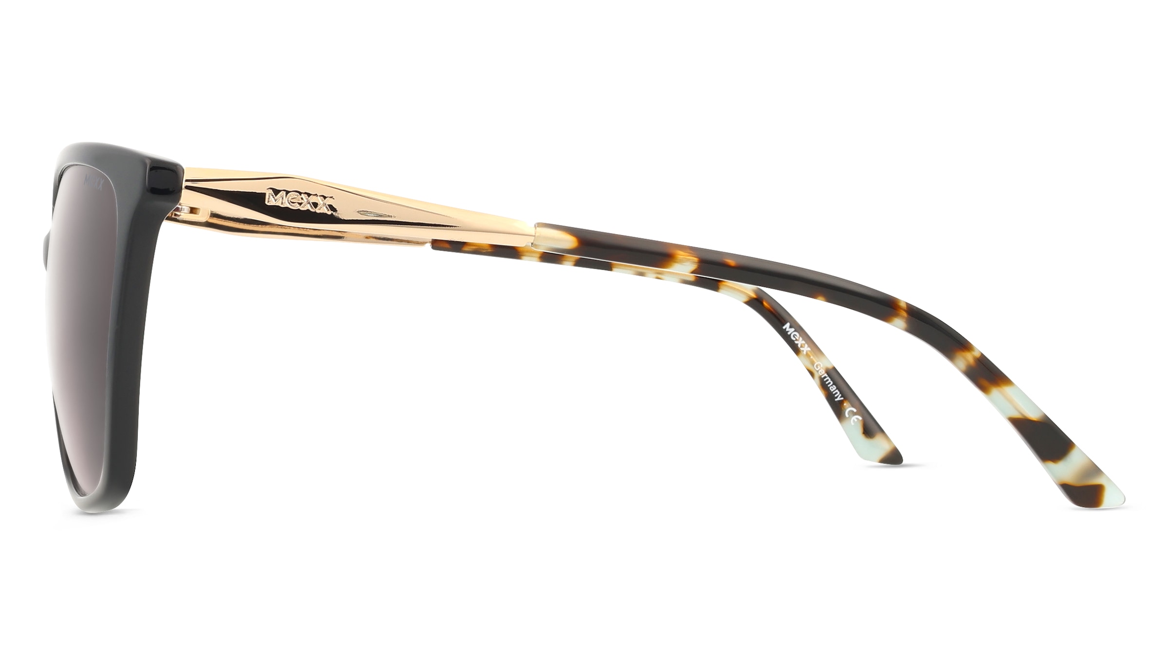 Thumbnail - Mexx Eyes 6573 Damen-Sonnenbrille Vollrand Eckig Kunststoff-Gestell, schwarz