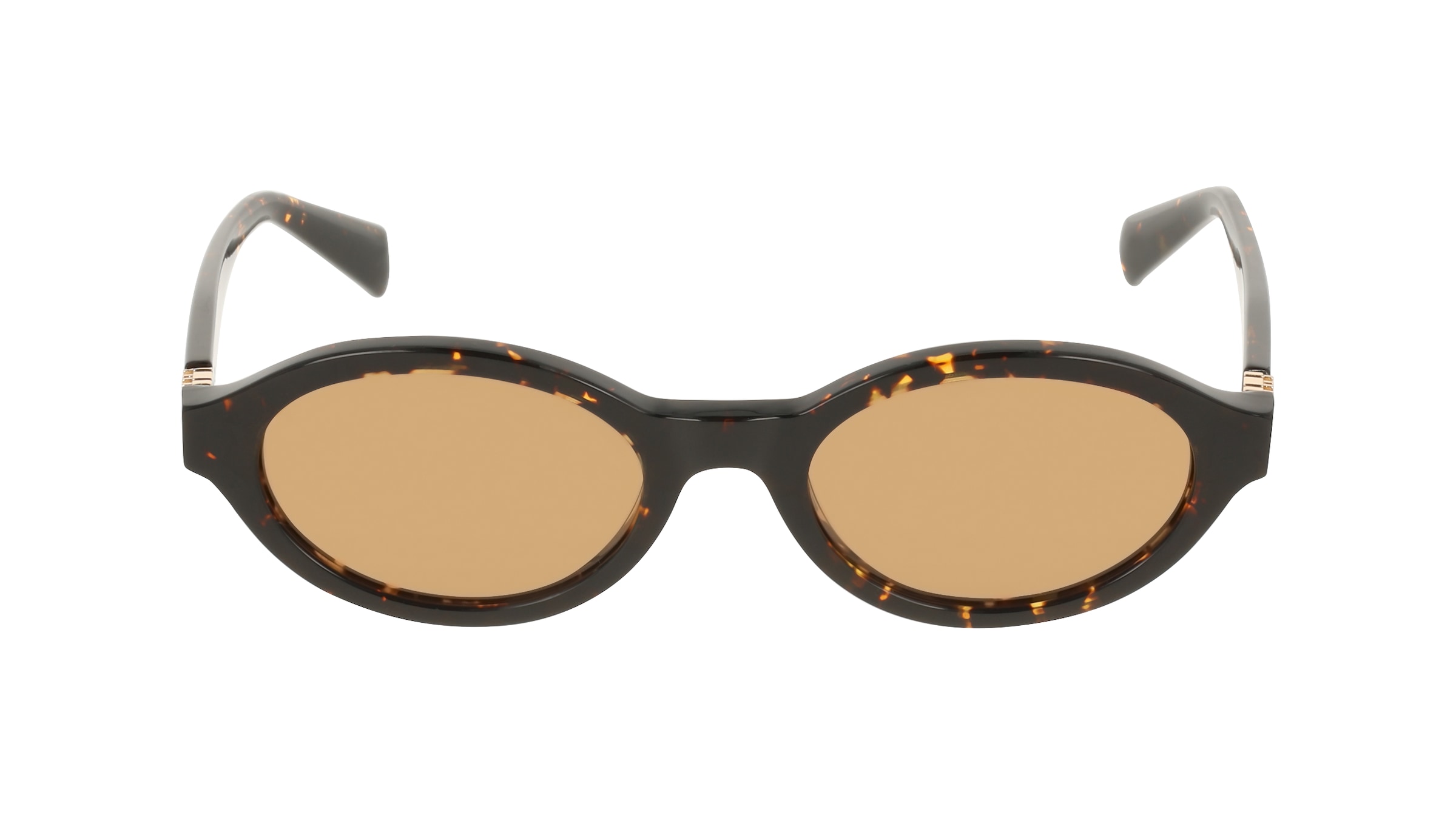 Liu Jo LJ827S Damen-Sonnenbrille Vollrand Oval Acetat-Gestell, Braun