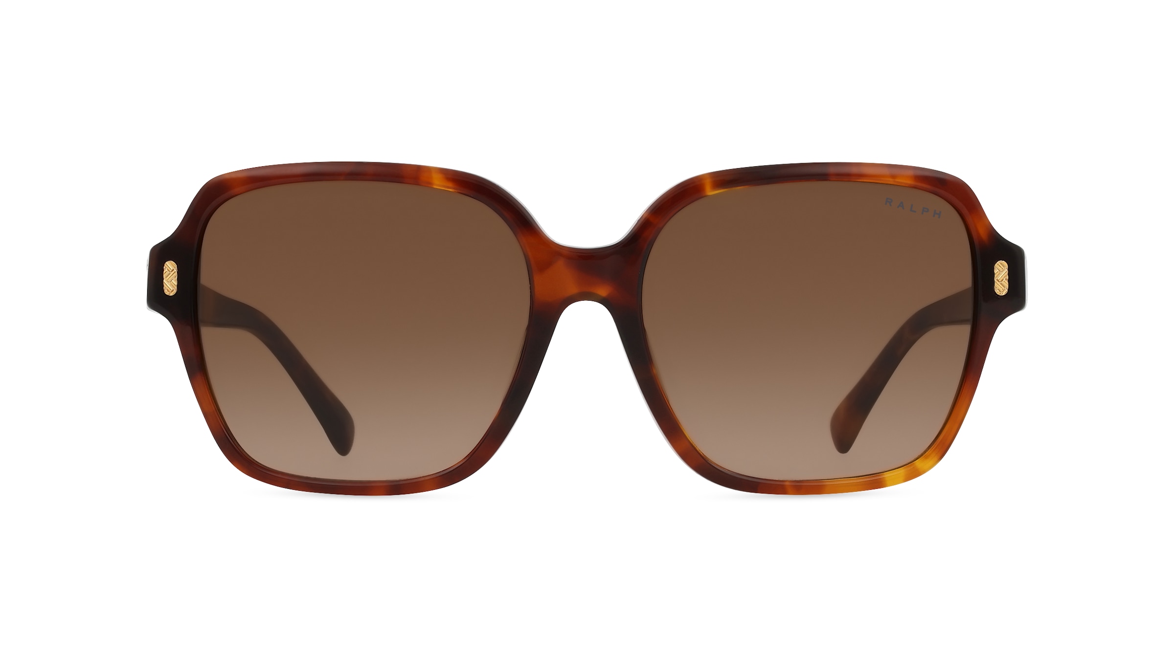 Ralph RA5304U Damen-Sonnenbrille Vollrand Eckig Acetat-Gestell, braun