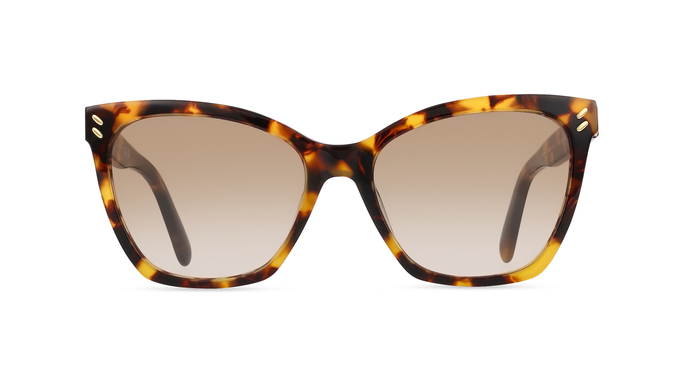 Stella McCartney SC40035I Damen-Sonnenbrille Vollrand Butterfly Bio-Acetat-Gestell, braun