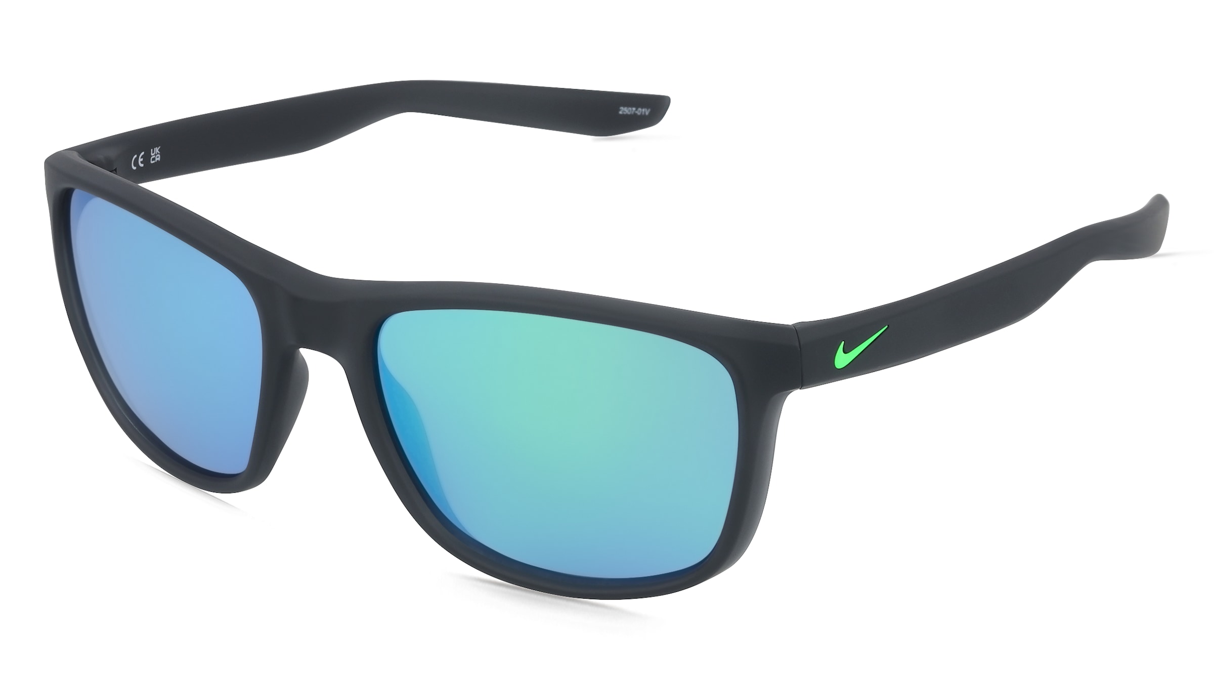 Nike NIKE ESSENTIAL ENDEAVOR NN IU4694X Herren-Sonnenbrille Vollrand Eckig Kunststoff-Gestell, Schwarz