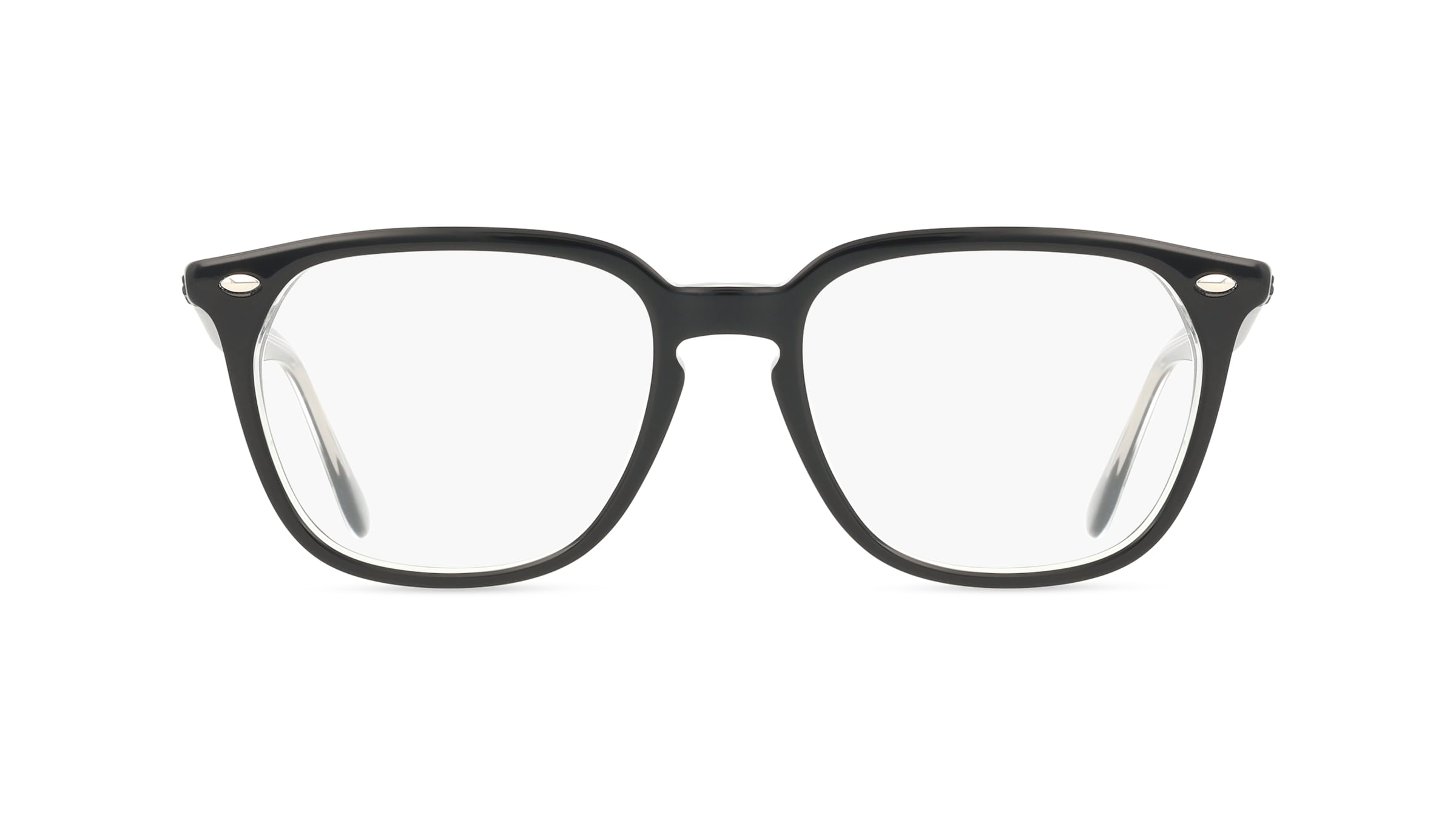 Ray-Ban RB 4362 V Herren-Brille inkl. Gläser Vollrand Eckig Acetat-Gestell 53/18/145, schwarz