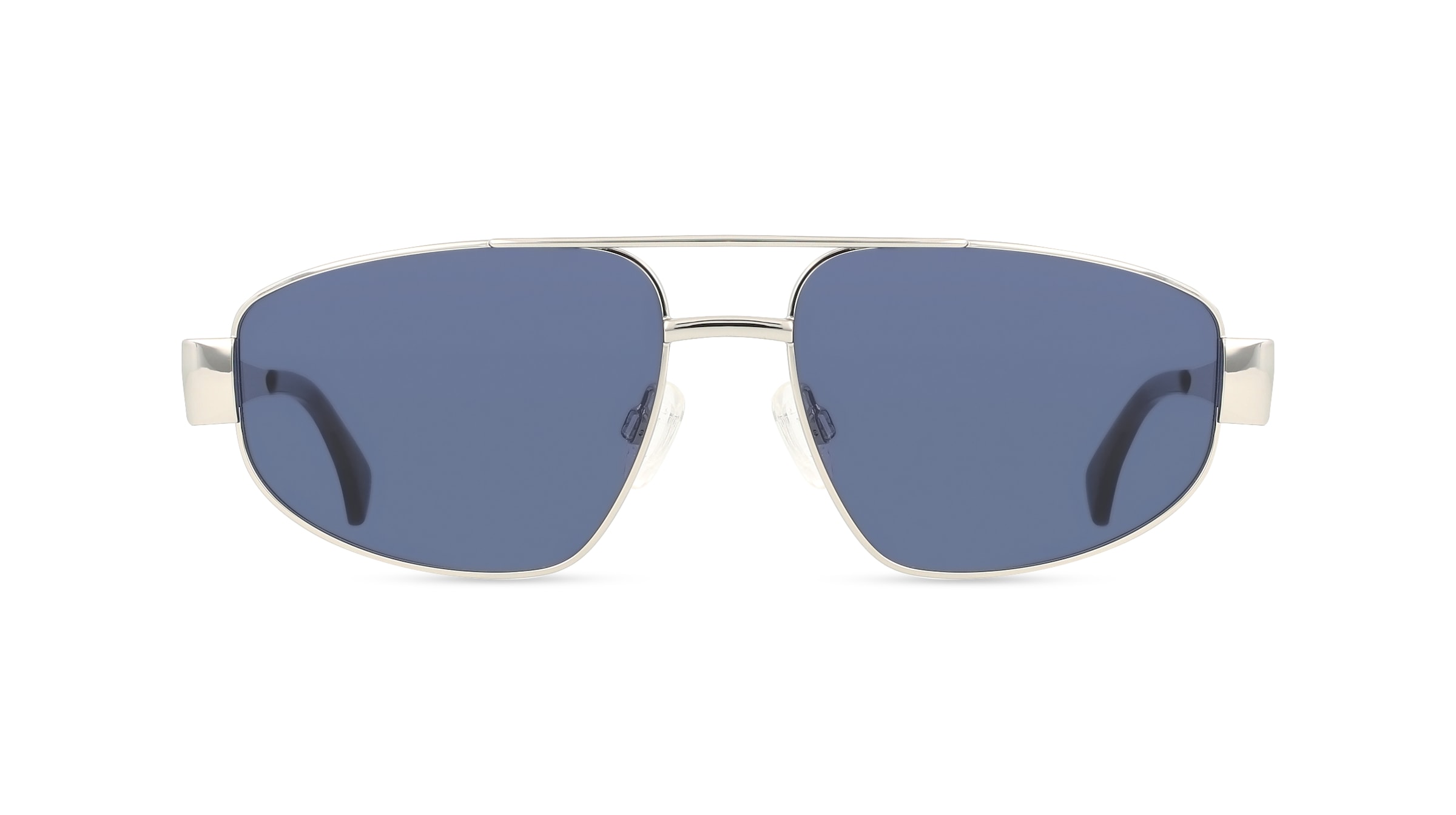Fielmann BD 592 SUN FA ORION Damen-Sonnenbrille Vollrand Eckig Edelstahl-Gestell, silber