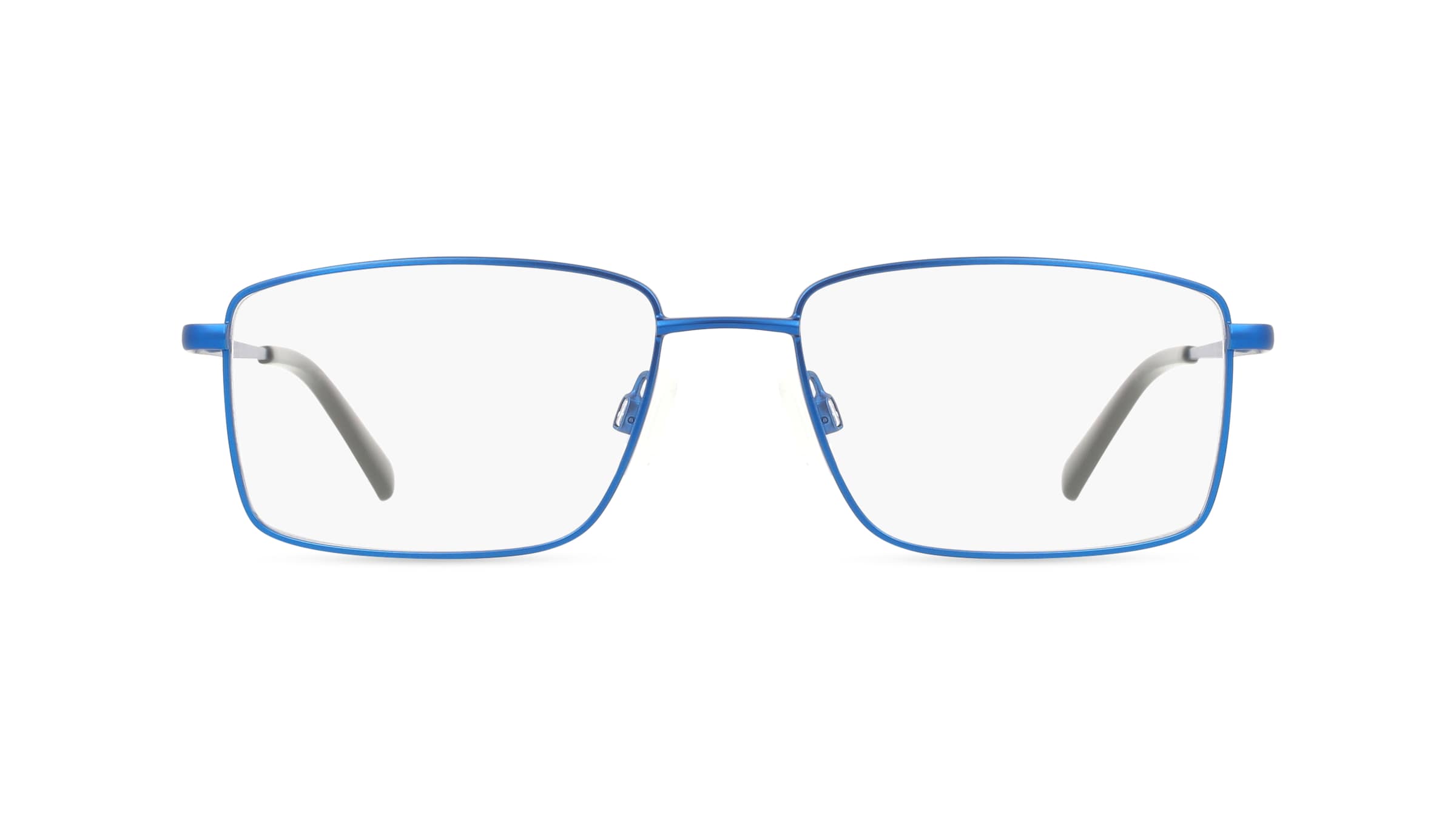 Fielmann MO 003 CL RIKO Herren-Brille inkl. Gläser Vollrand Quadratisch Edelstahl-Gestell 56/17/145, Blau