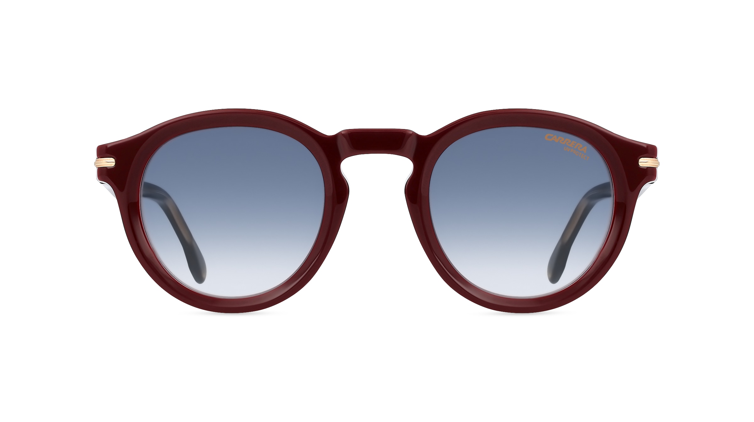 Carrera 306/S Unisex-Sonnenbrille Vollrand Rund Acetat-Gestell, Rot