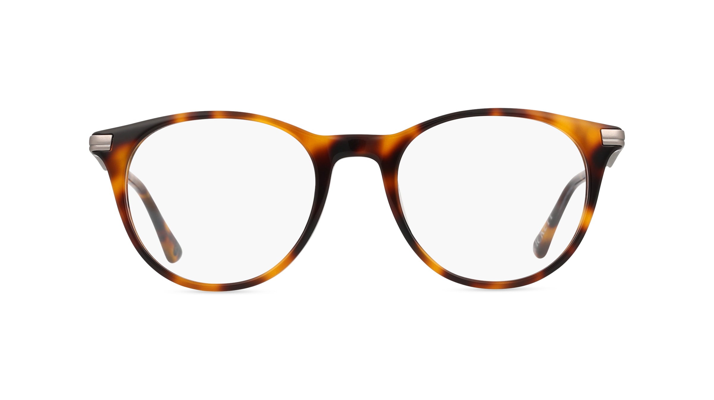 Hackett HE 1319 Herren-Brille inkl. Gläser Vollrand Rund Acetat-Gestell 48mm/19mm/145mm, braun