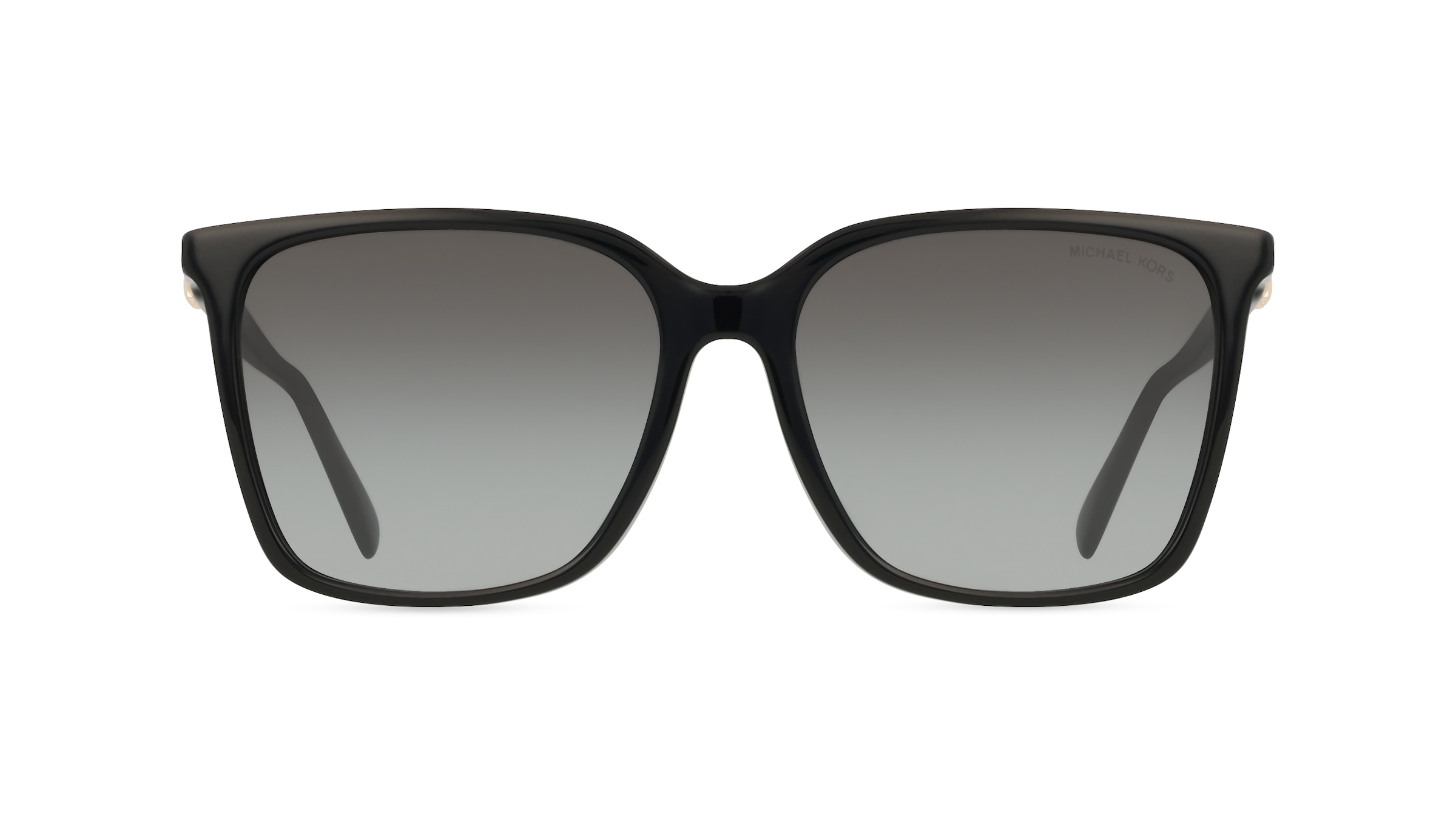 Michael Kors MK2197U Damen-Sonnenbrille Vollrand Rund Acetat-Gestell, schwarz