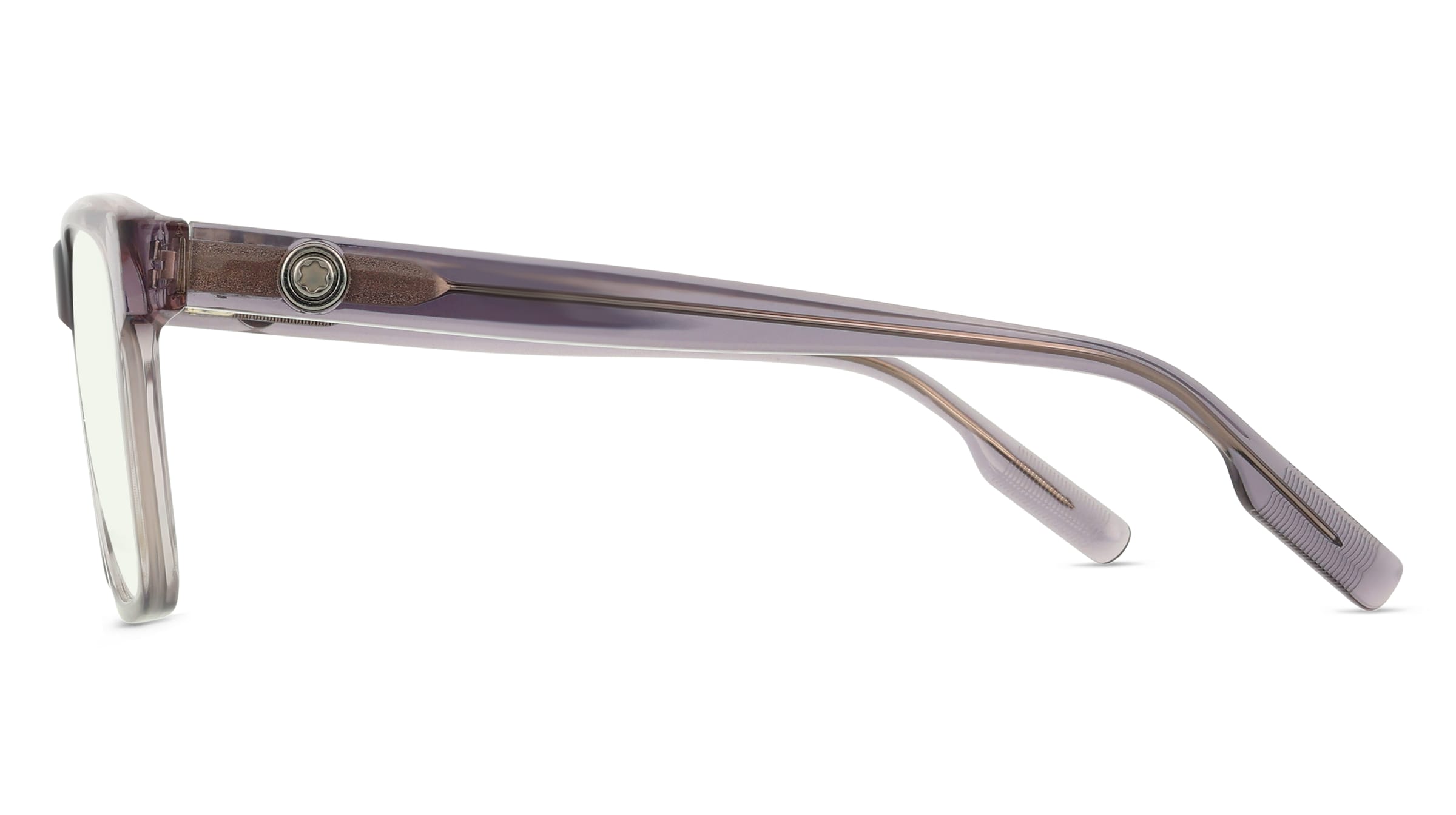 Thumbnail - Montblanc MB0203O Herren-Brille inkl. Gläser Vollrand Eckig Acetat-Gestell 55mm/18mm/145mm, grau