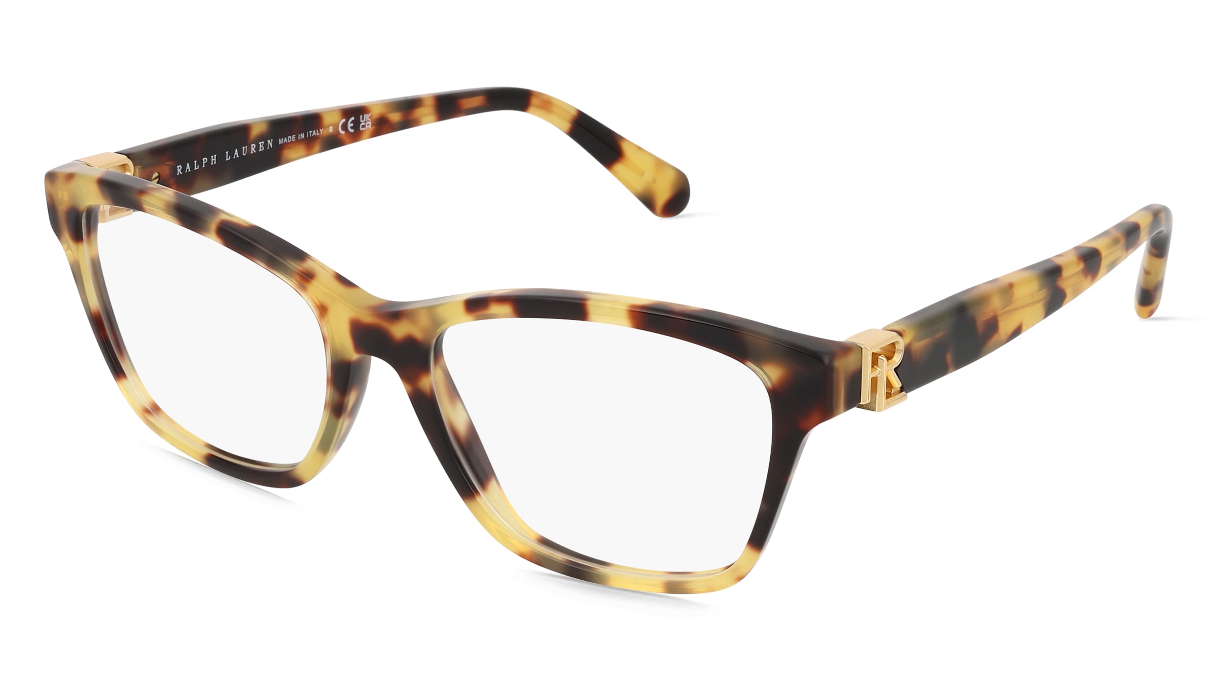 Ralph Lauren 0RL6243 Damen-Brille inkl. Gläser Vollrand Cat Eye Acetat-Gestell 54/17/145, Havanna