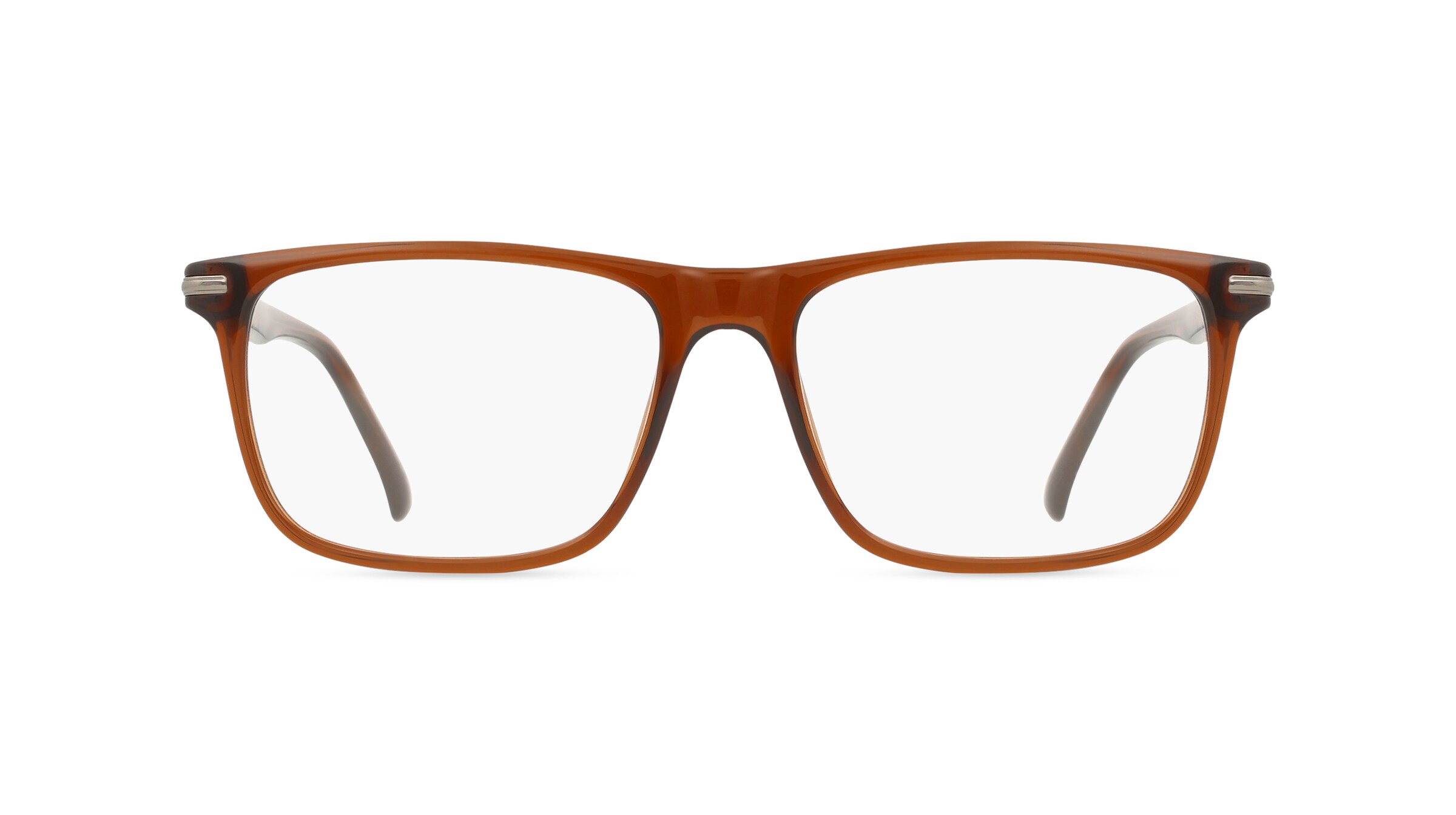 Fielmann BD 579 FLEX CL MARTIN Herren-Brille inkl. Gläser Vollrand Eckig Acetat-Gestell 55mm/16mm/145mm, braun