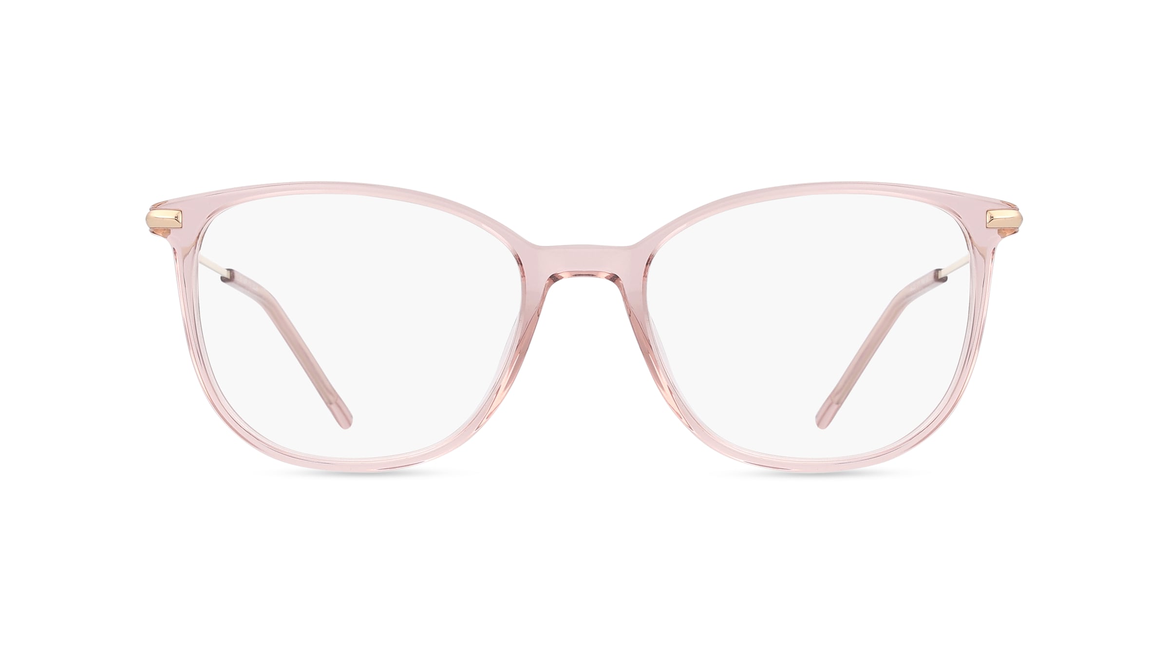 Boss 1275 Damen-Brille inkl. Gläser Vollrand Oval Acetat-Gestell 53mm/17mm/145mm, Pink