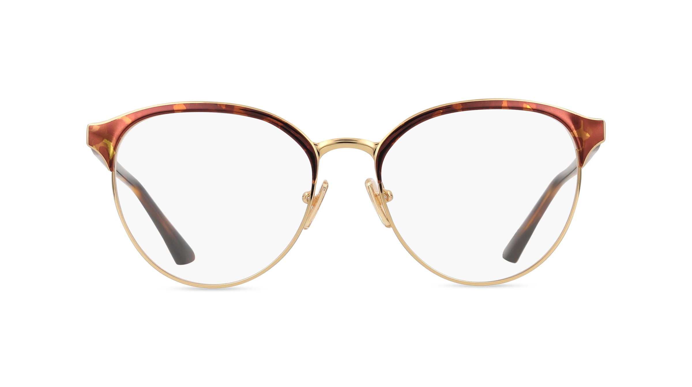 Vogue 0VO4305 Damen-Brille inkl. Gläser Vollrand Panto Propionat-Gestell 53mm/17mm/140mm, gold