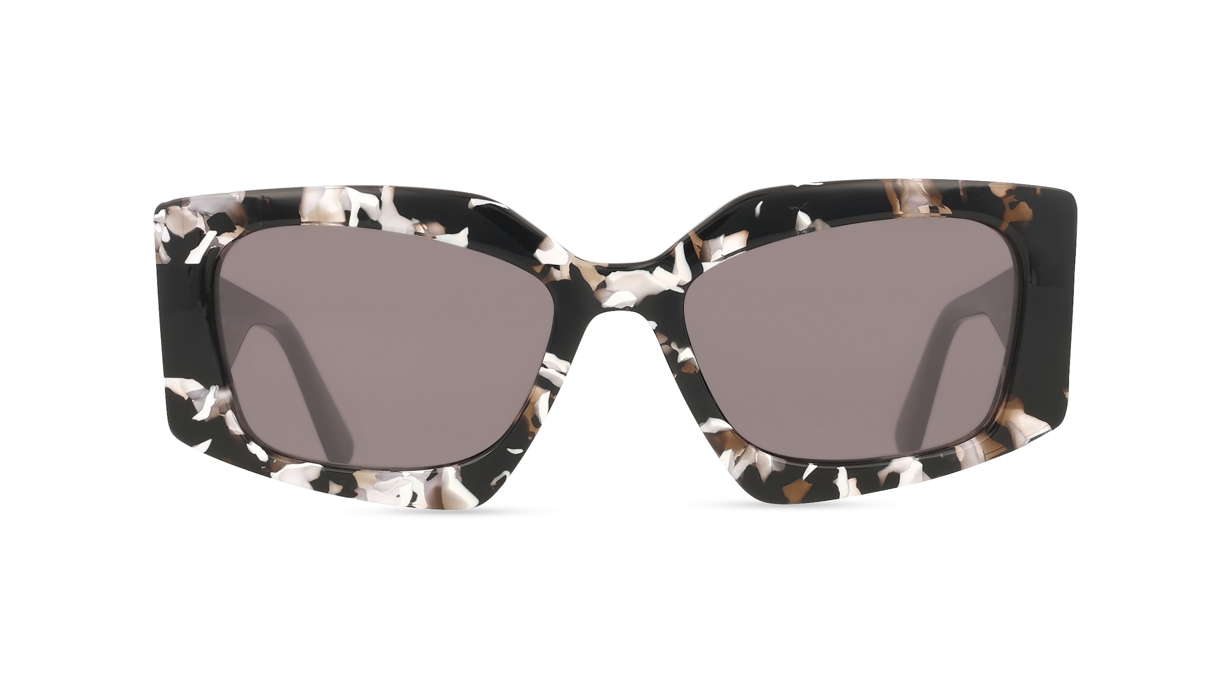 Karl Lagerfeld KL6206S Damen-Sonnenbrille Vollrand Eckig Acetat-Gestell, schwarz