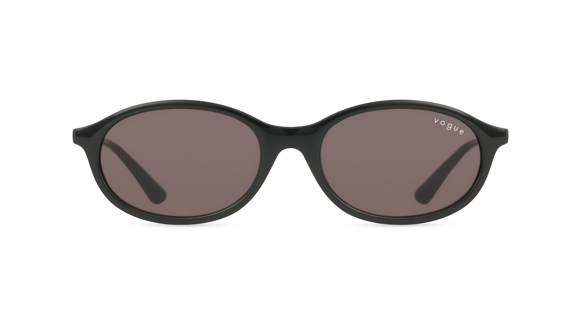 Vogue 0VO5625S Damen-Sonnenbrille Vollrand Oval Kunststoff-Gestell, schwarz