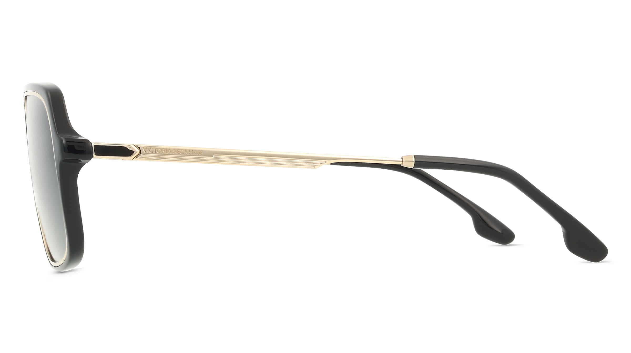 Thumbnail - Victoria Beckham VB246S Unisex-Sonnenbrille Vollrand Quadratisch Acetat-Gestell, schwarz