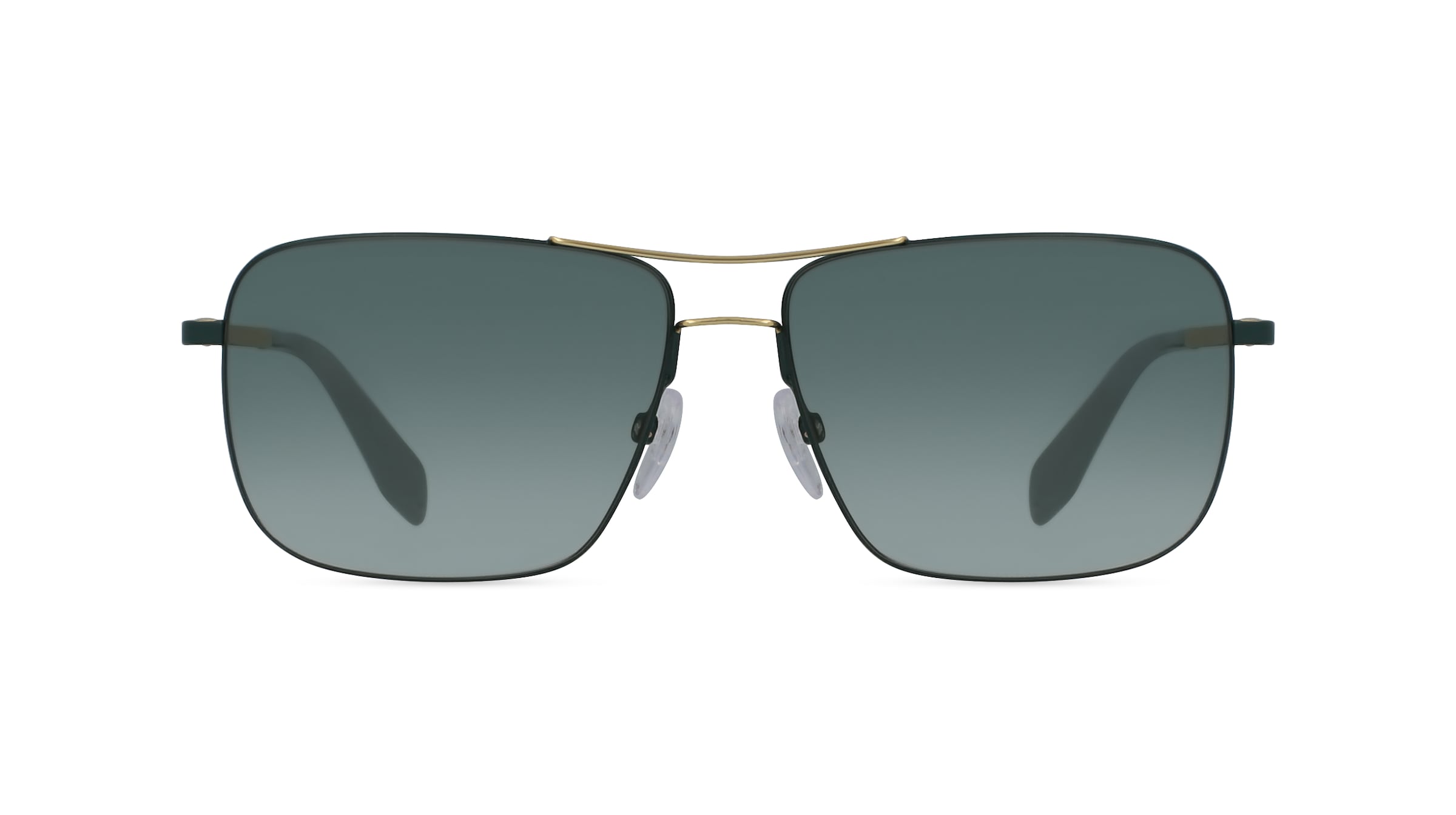 Adidas Originals OR0003 Herren-Sonnenbrille Vollrand Pilot Metall-Gestell, gold