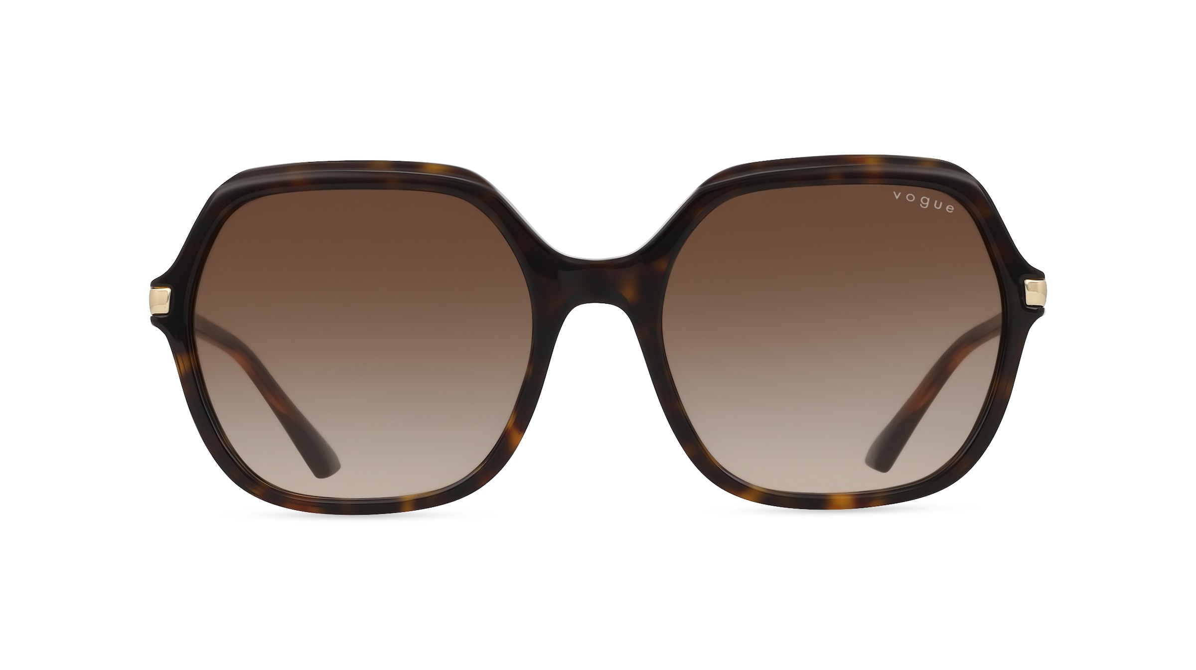 Vogue 0VO5561S Damen-Sonnenbrille Vollrand Eckig Acetat-Gestell, braun