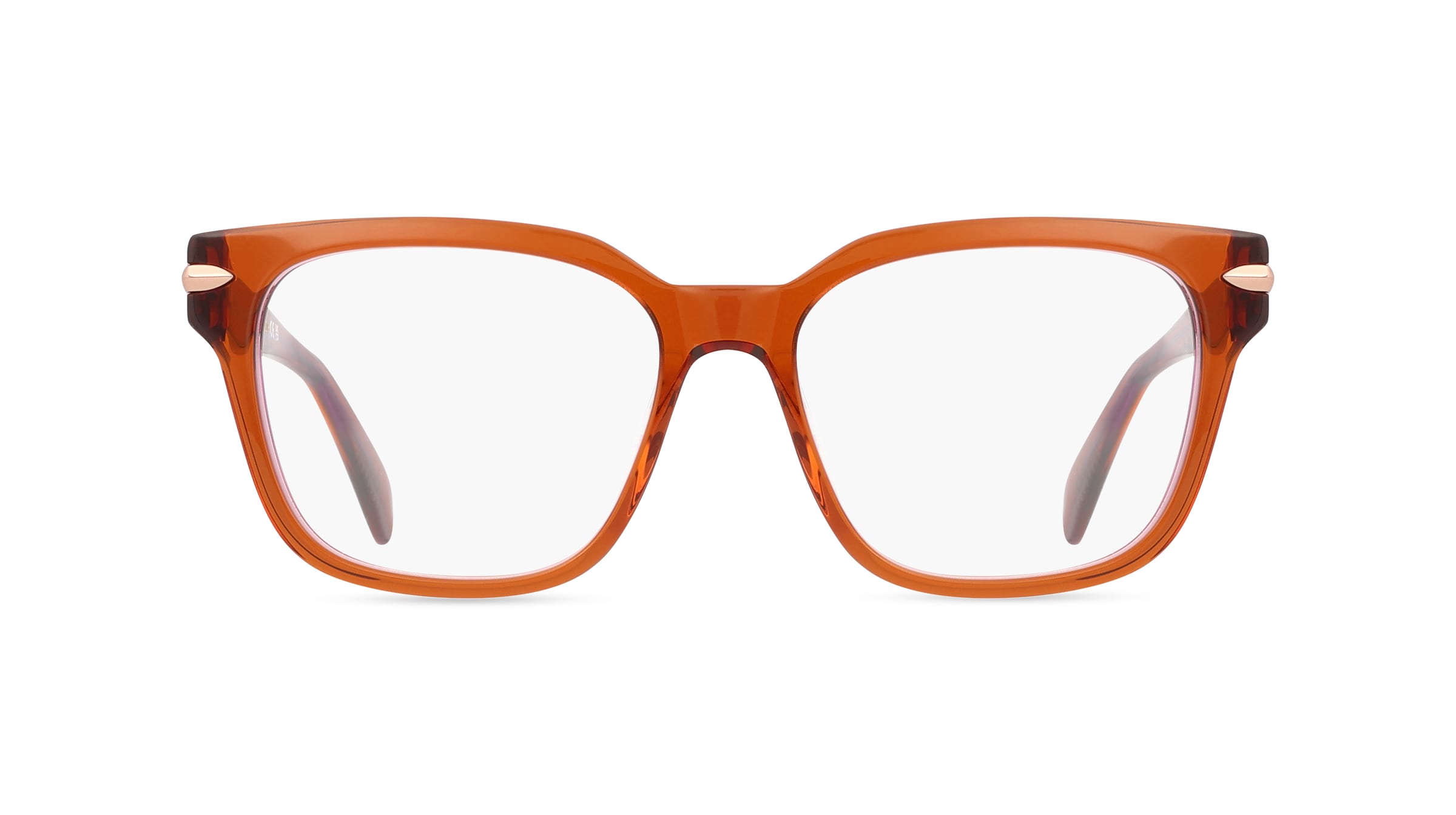 Rag & Bone RNB3070/G Damen-Brille inkl. Gläser Vollrand Eckig Acetat-Gestell 55mm/17mm/140mm, braun