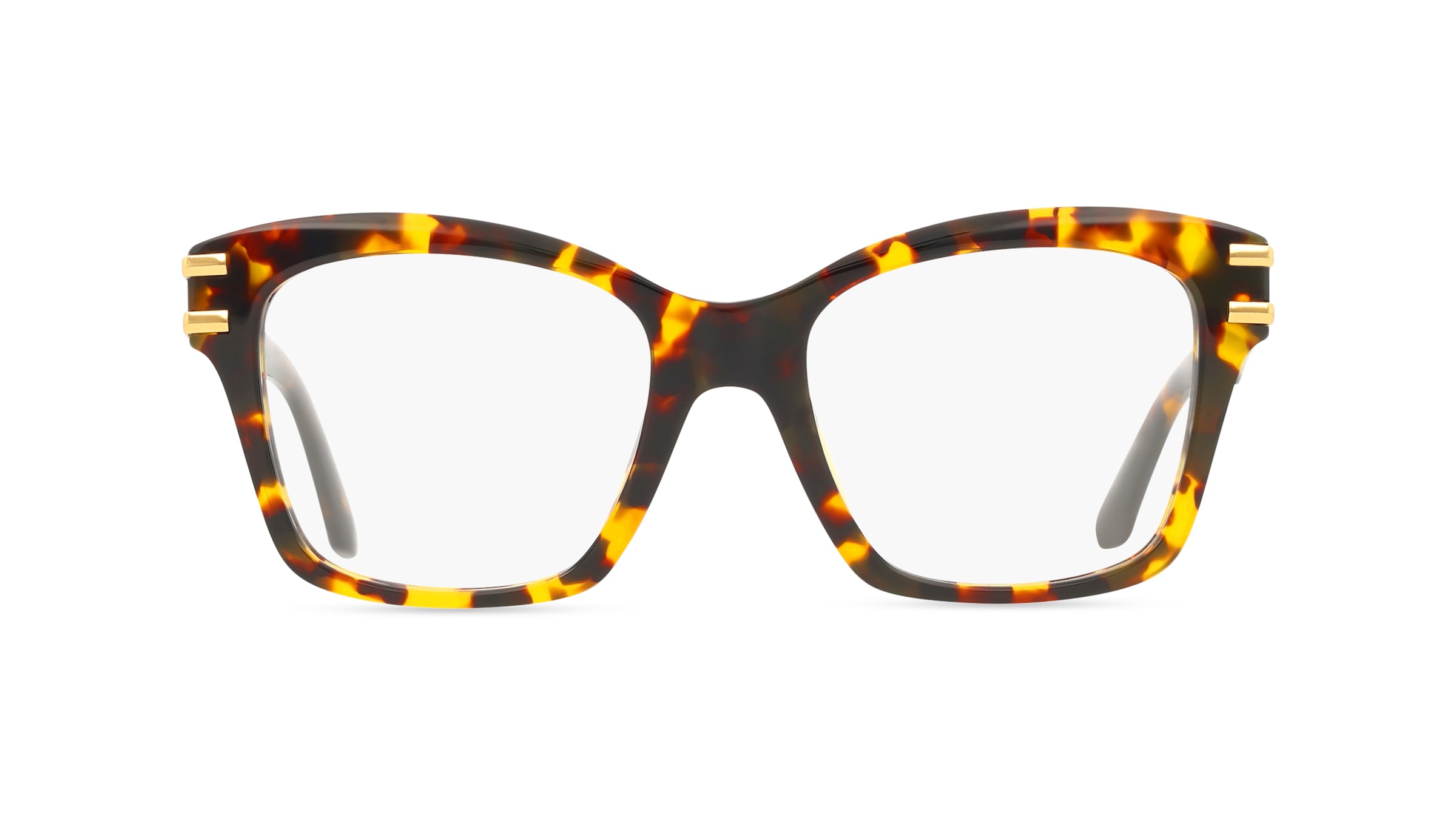 Dolce&Gabbana DG3419 Damen-Brille inkl. Gläser Vollrand Quadratisch Acetat-Gestell 54/19/145, gelb