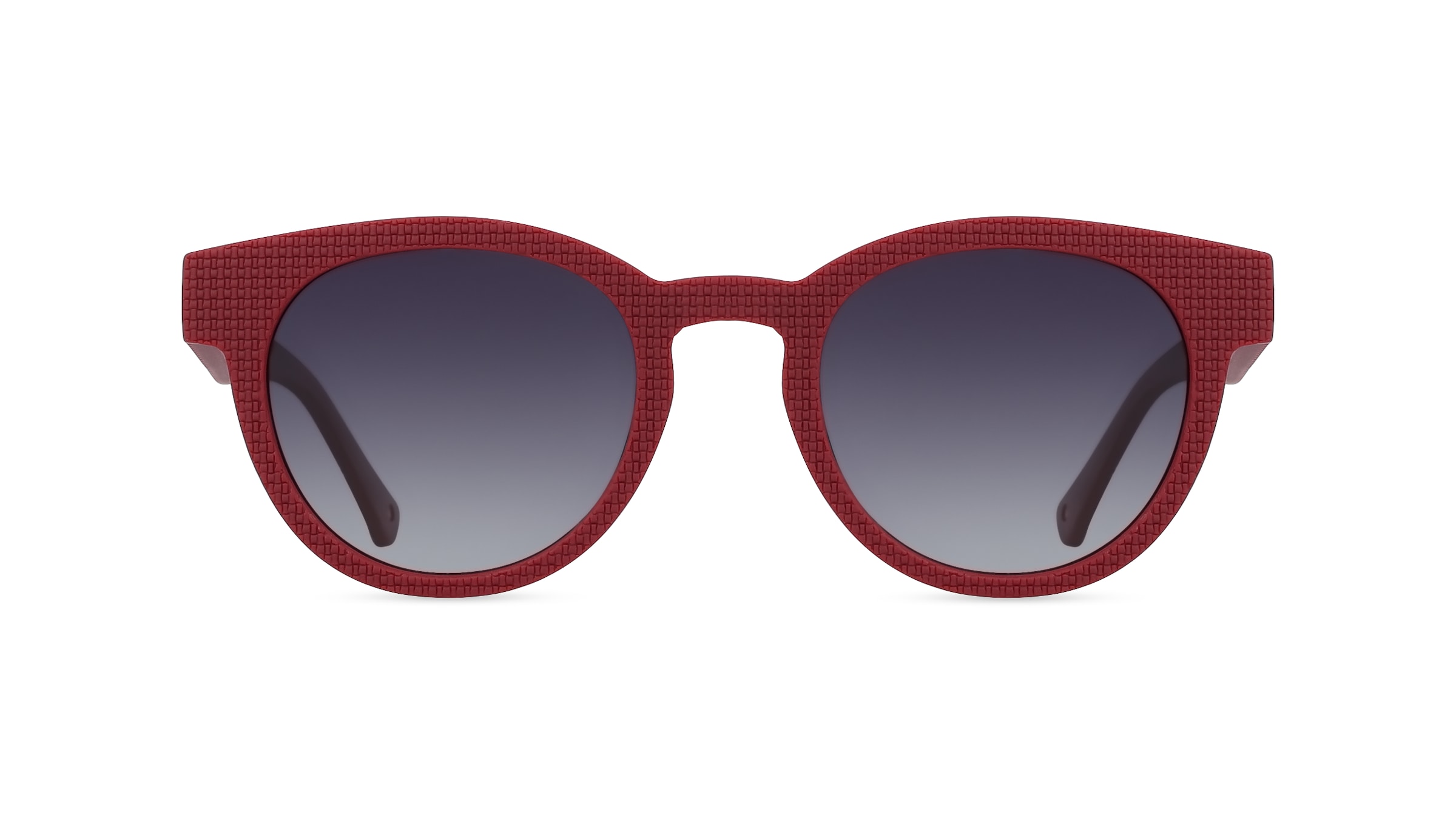 Sting STGSST436 Unisex-Sonnenbrille Vollrand Panto Kunststoff-Gestell, rot