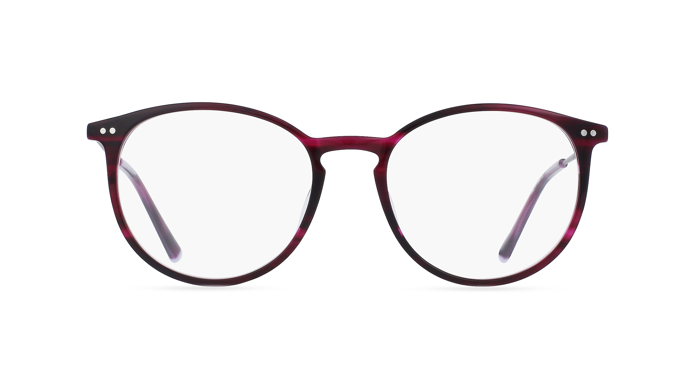 Humphrey’s eyewear 581069 Unisex-Brille inkl. Gläser Vollrand Panto Kunststoff-Gestell 51mm/17mm/145mm, lila