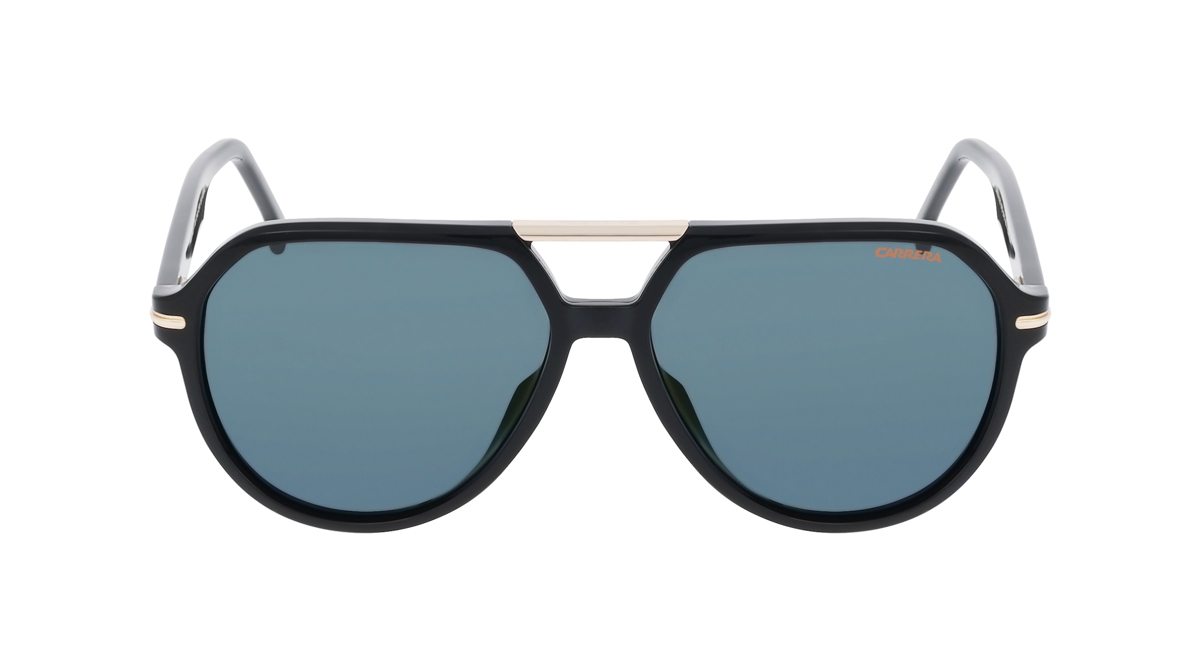 Carrera 315/S Herren-Sonnenbrille Vollrand Pilot Kunststoff-Gestell, schwarz