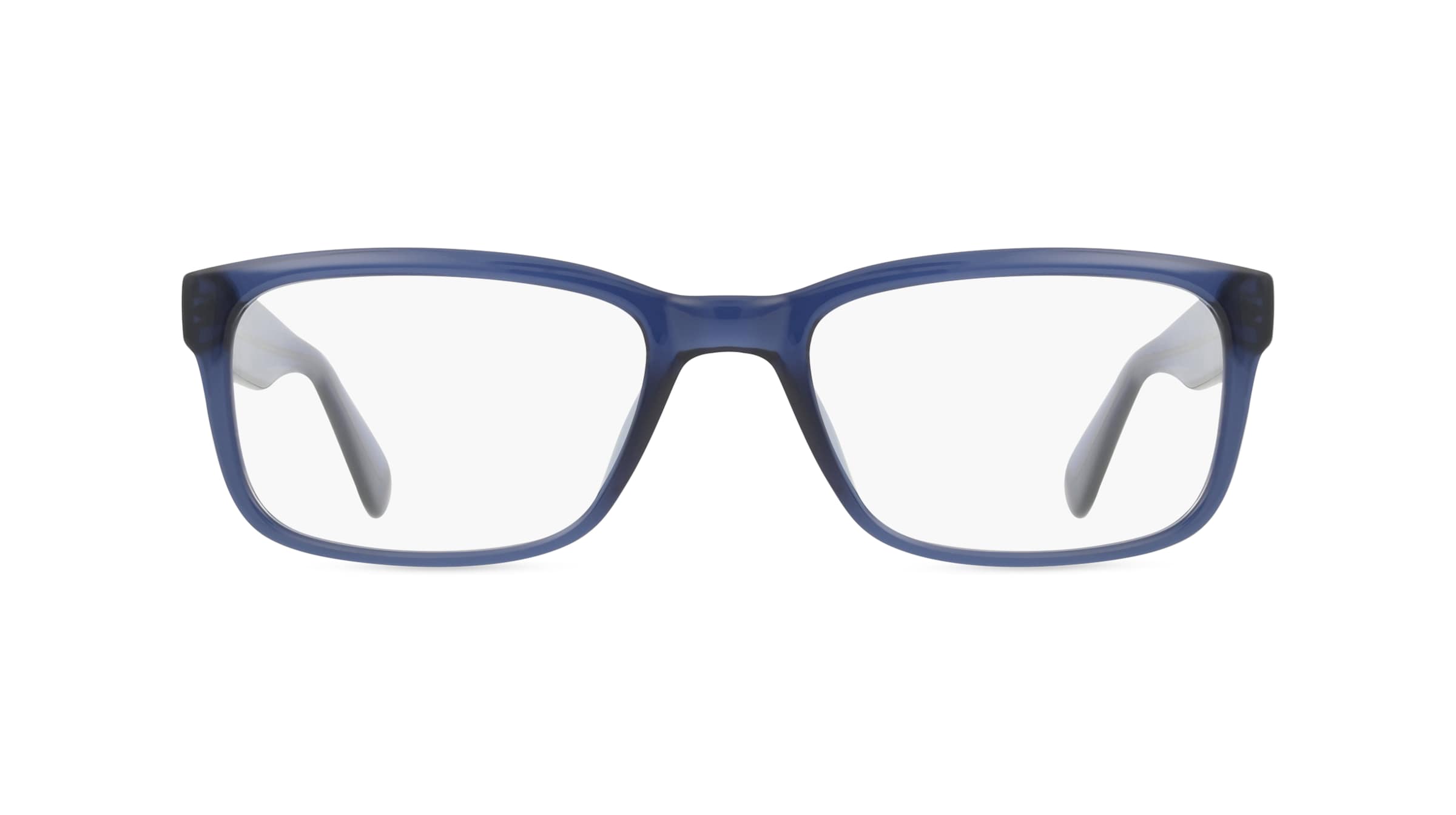 Fielmann MC 614 CL Herren-Brille inkl. Gläser Vollrand Eckig Propionat-Gestell 52mm/20mm/145mm, blau