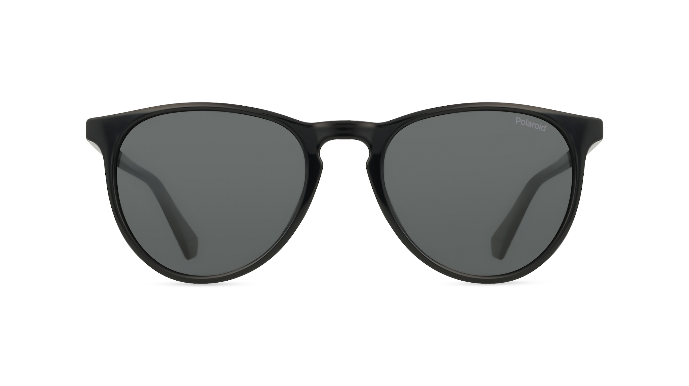 Polaroid PLD 4152/S Damen-Sonnenbrille Vollrand Panto Kunststoff-Gestell, schwarz