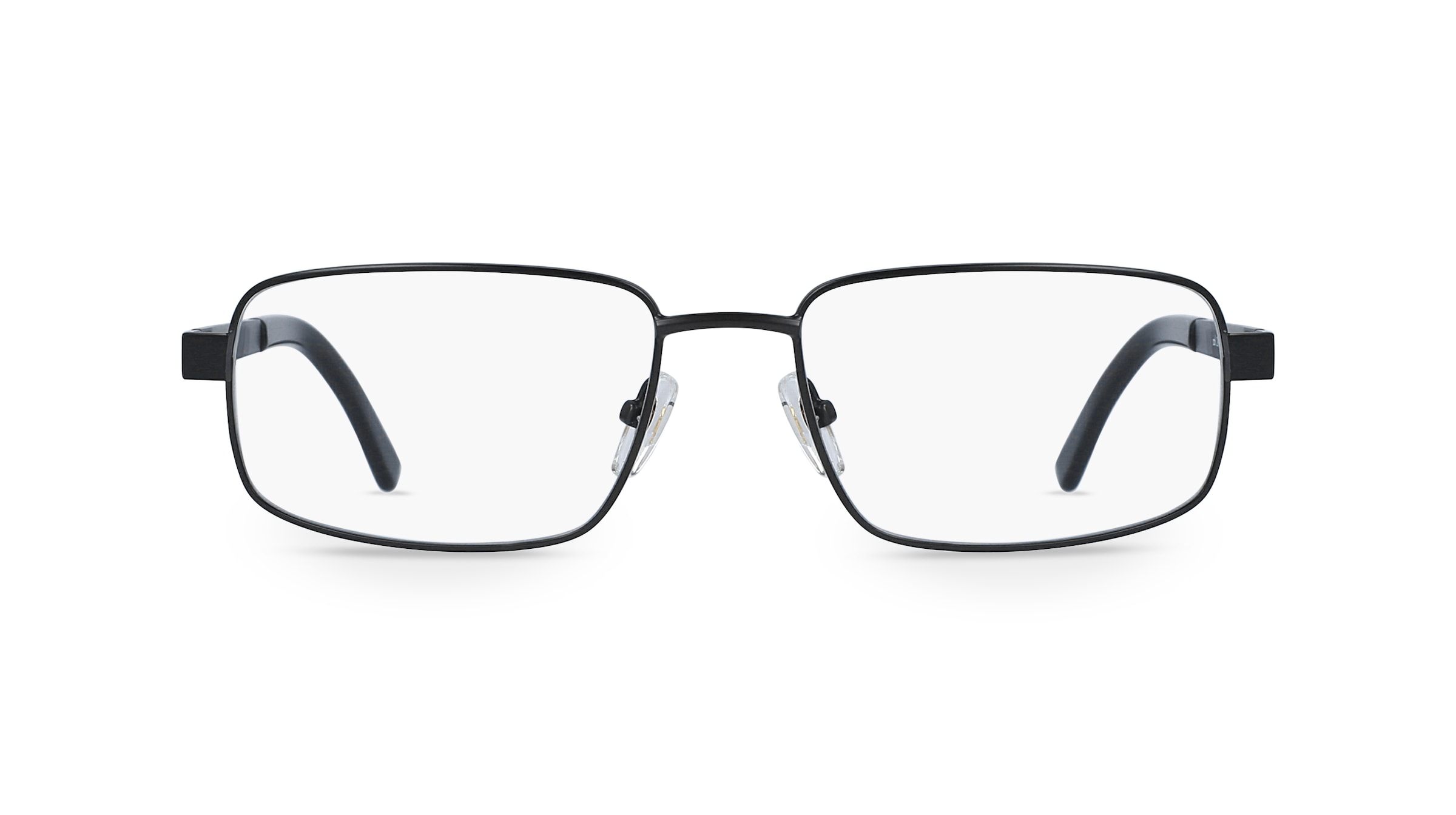 Fielmann OPH 9769 FLEX CL Herren-Brille inkl. Gläser Vollrand Eckig Metall-Gestell 54mm/17mm/140mm, blau