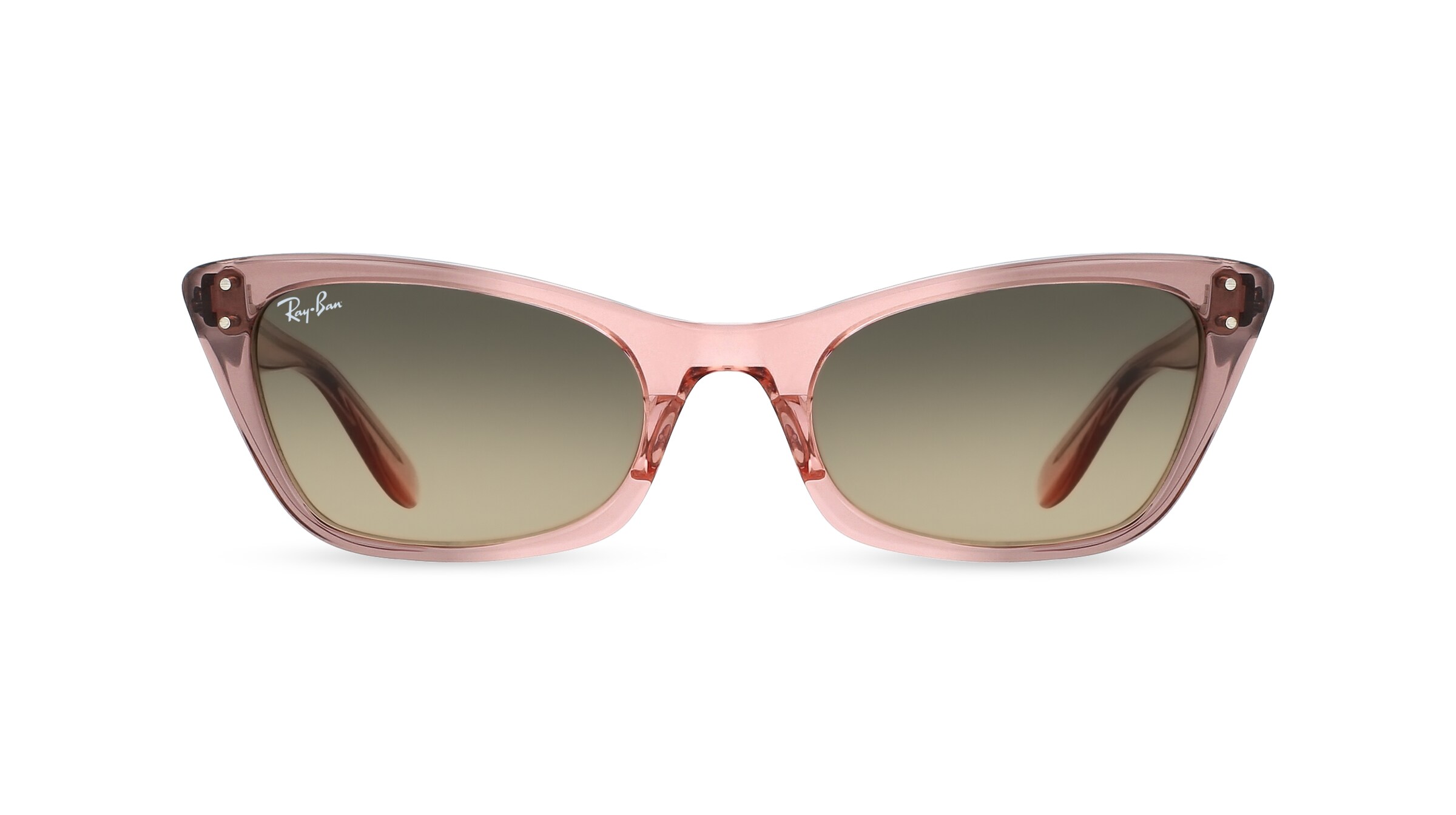 Ray-Ban RB 2299 LADY BURBANK Damen-Sonnenbrille Vollrand Schmal Acetat-Gestell, Pink