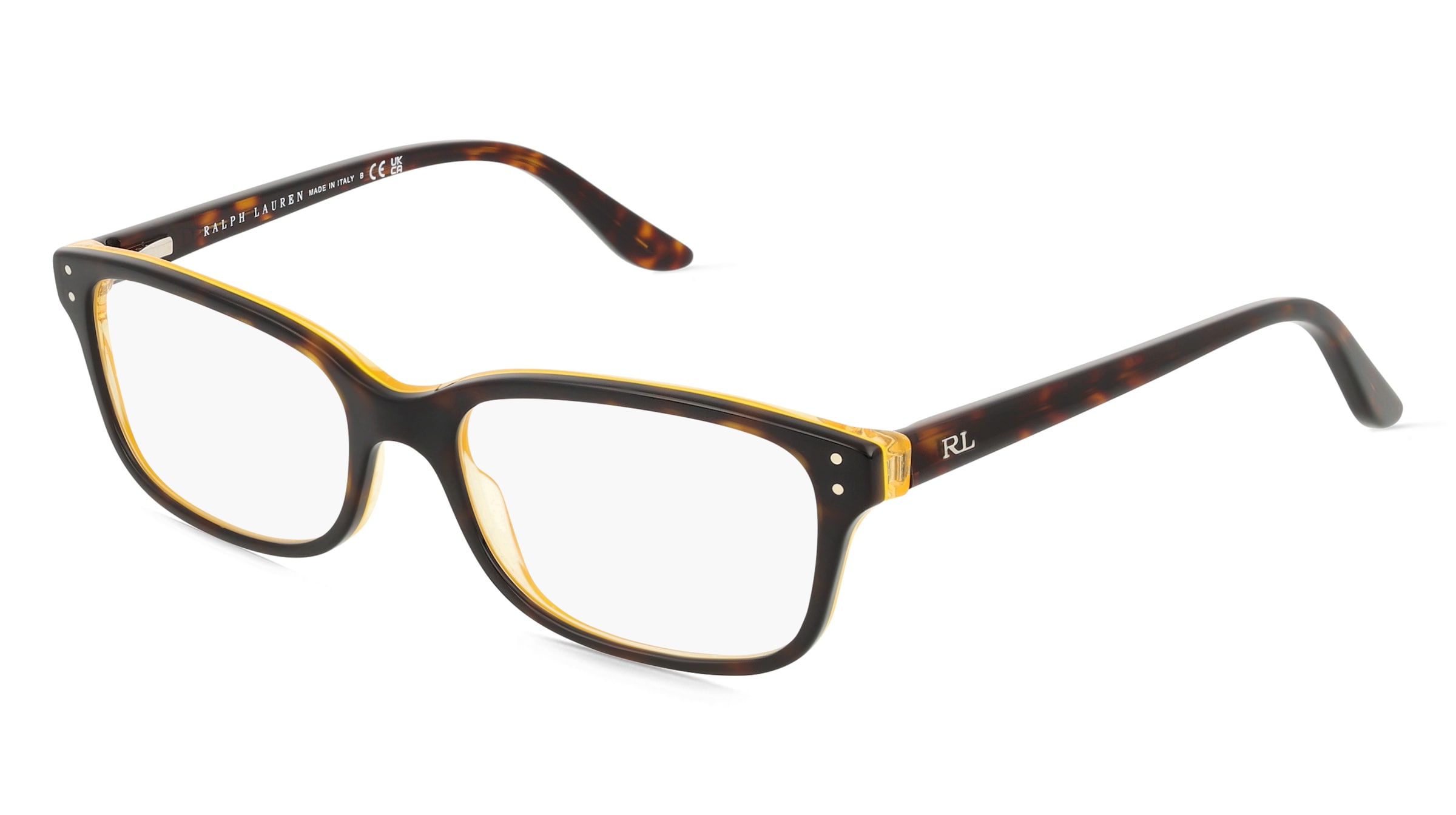Polo Ralph Lauren RL6062 Damen-Brille inkl. Gläser Vollrand Quadratisch Kunststoff-Gestell 52/16/135, Havanna