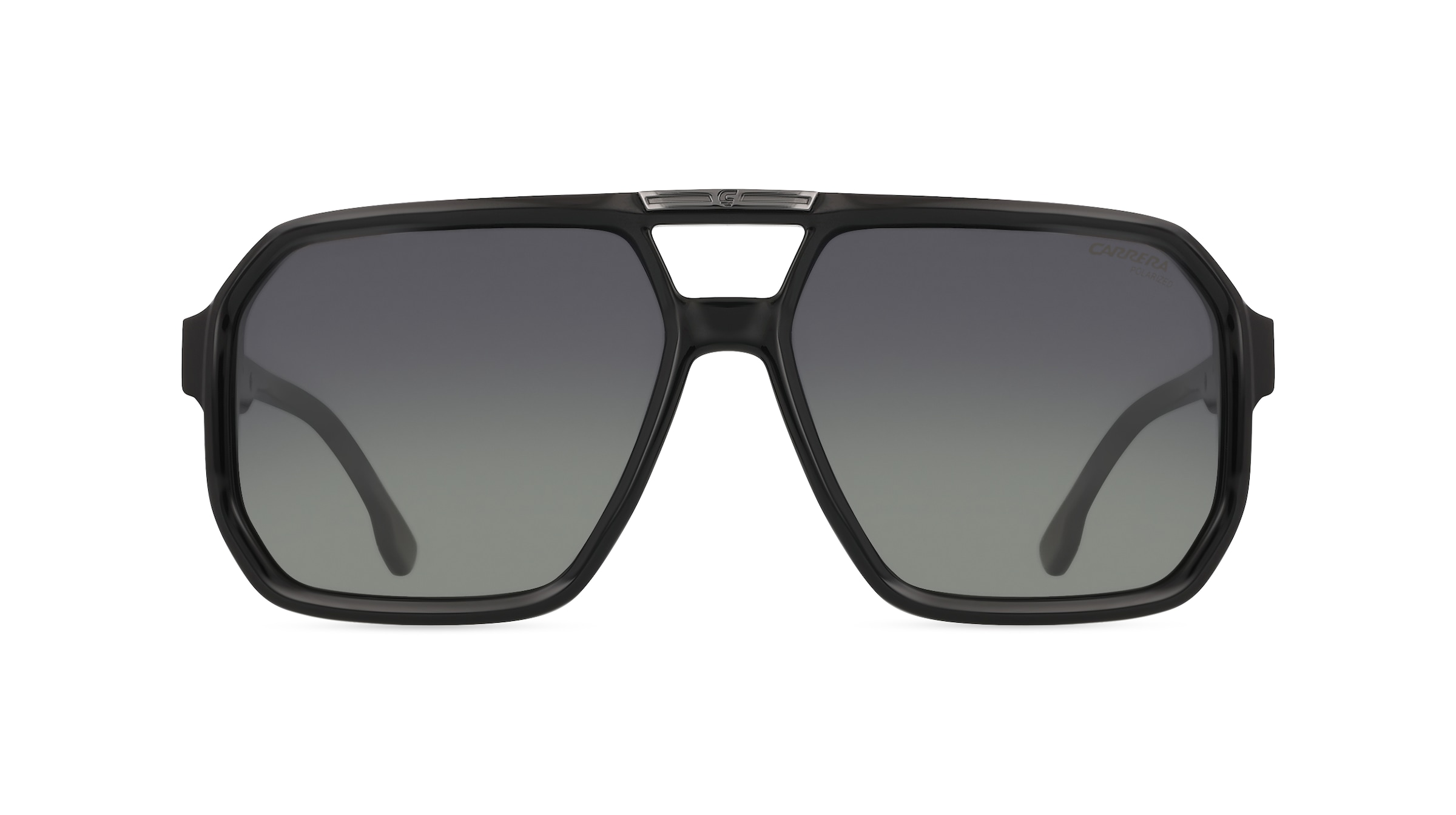 Carrera VICTORY C 01/S Herren-Sonnenbrille Vollrand Pilot Kunststoff-Gestell, schwarz