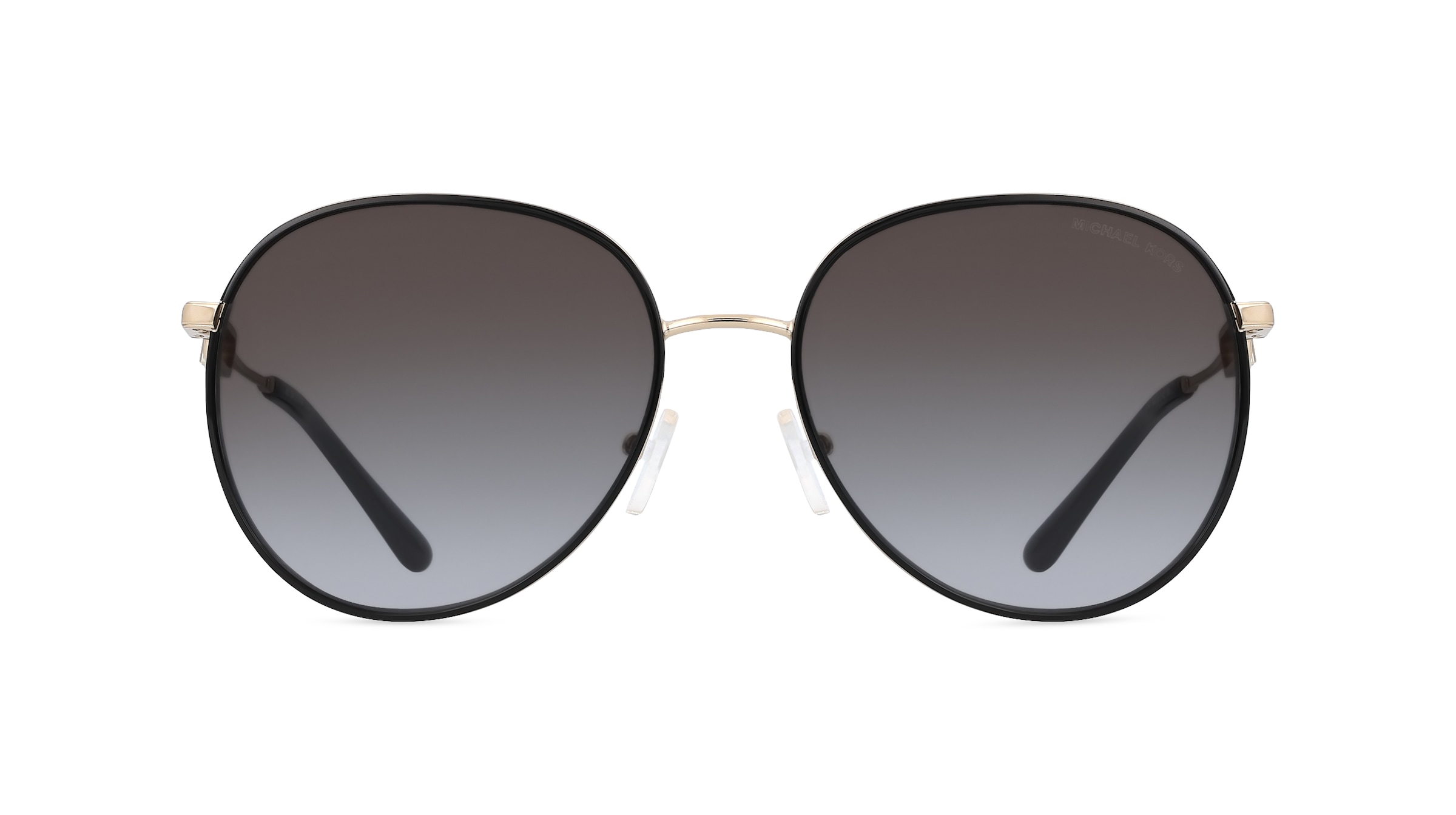 Michael Kors MK1128J Damen-Sonnenbrille Vollrand Pilot Metall-Gestell, gold