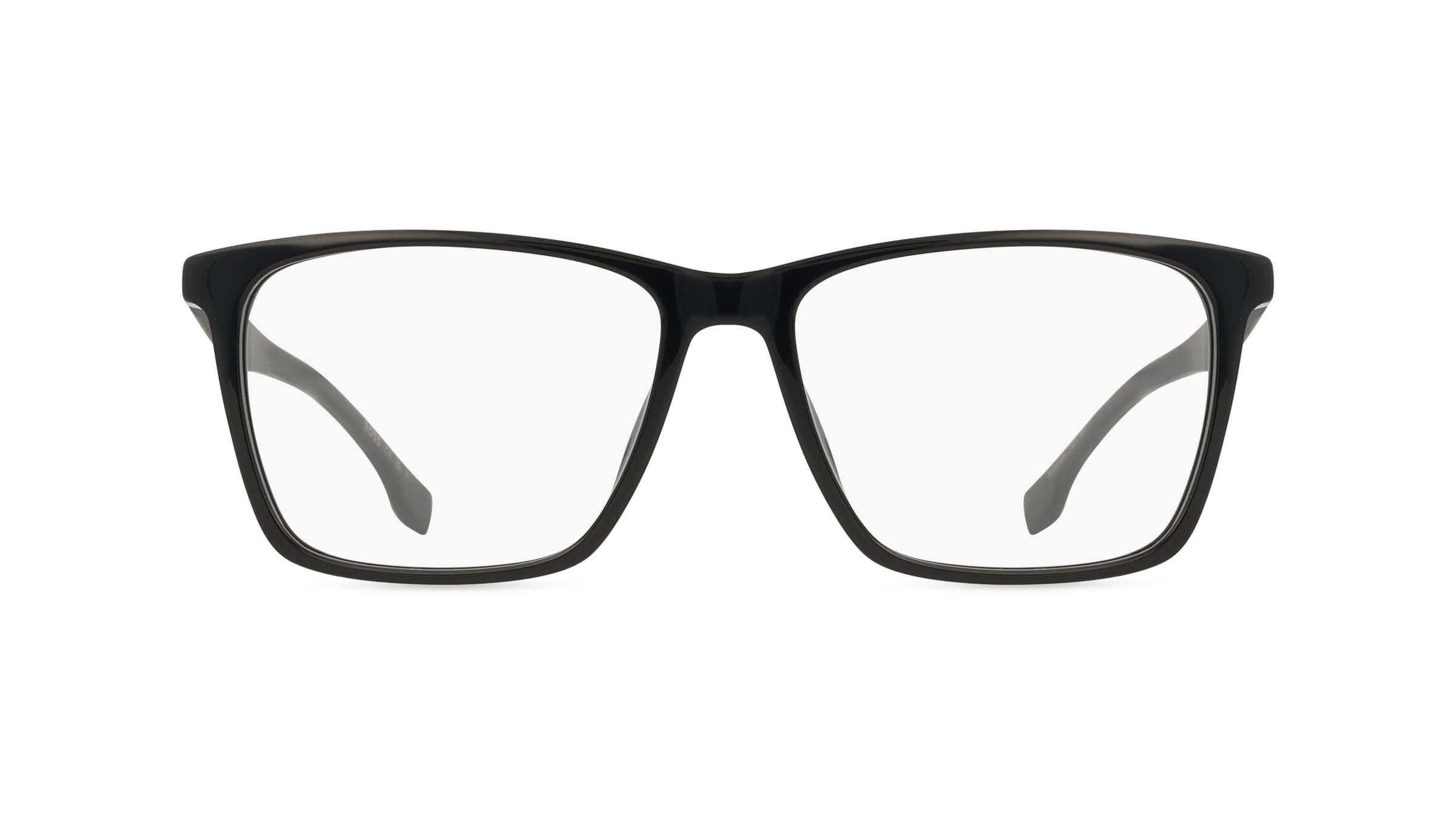 Boss 1582 Herren-Brille inkl. Gläser Vollrand Eckig Acetat-Gestell 56/16/145, schwarz